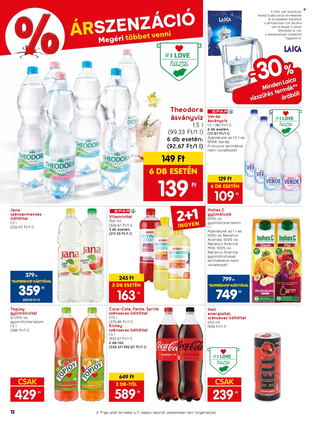 SPAR akciós újságok - 2024.04.11 - 2024.04.17. Oldal 12