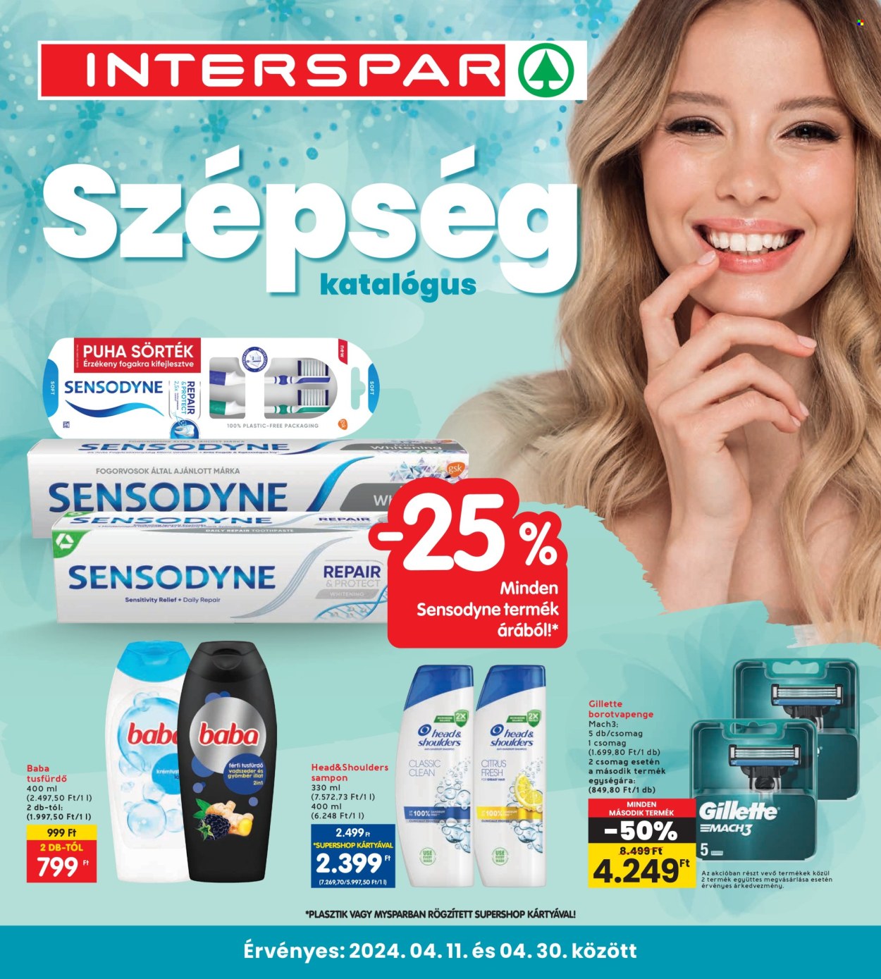 INTERSPAR akciós újságok - 2024.04.11 - 2024.04.30. Oldal 1