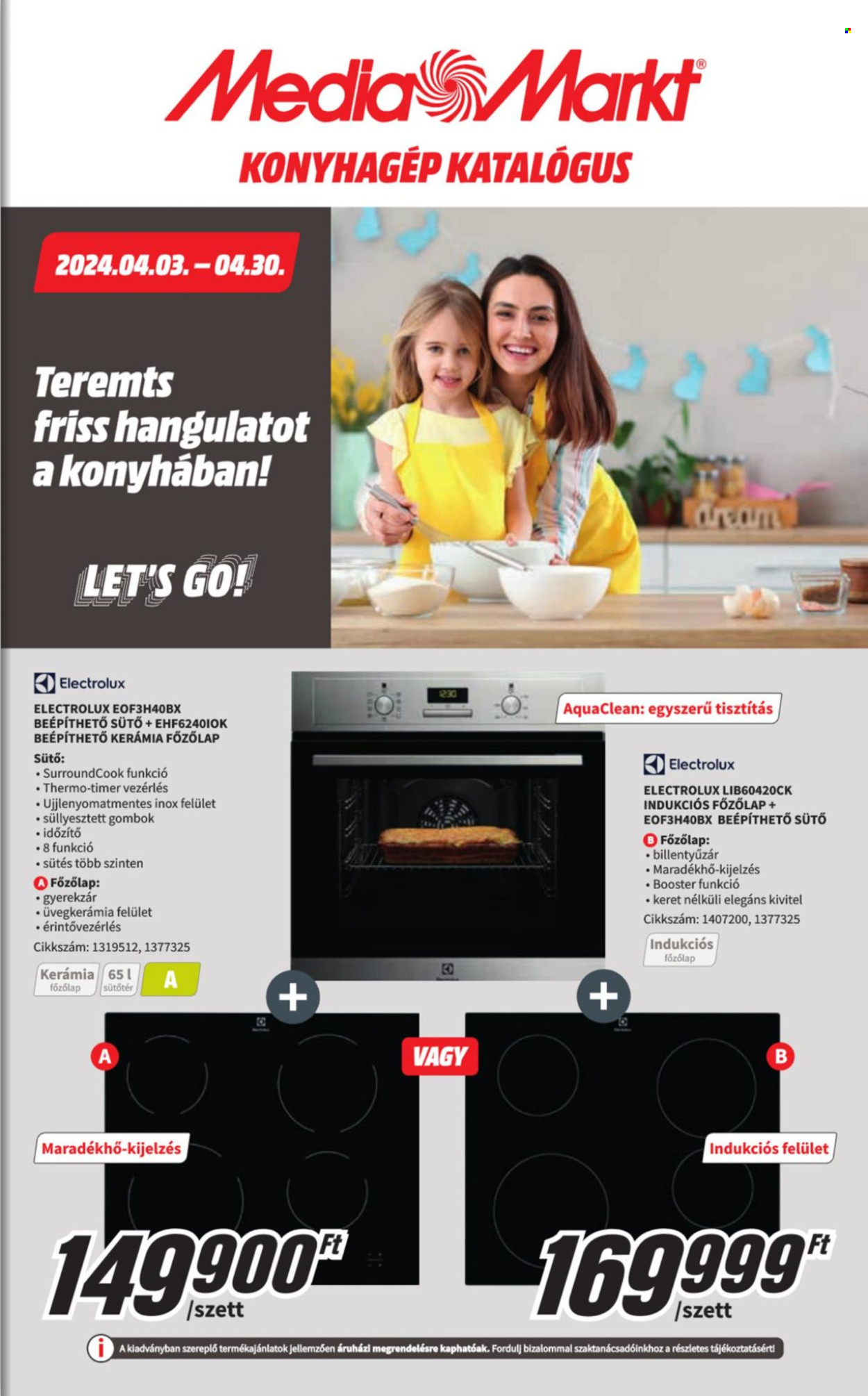 MediaMarkt akciós újságok - 2024.04.03 - 2024.04.30. Oldal 1