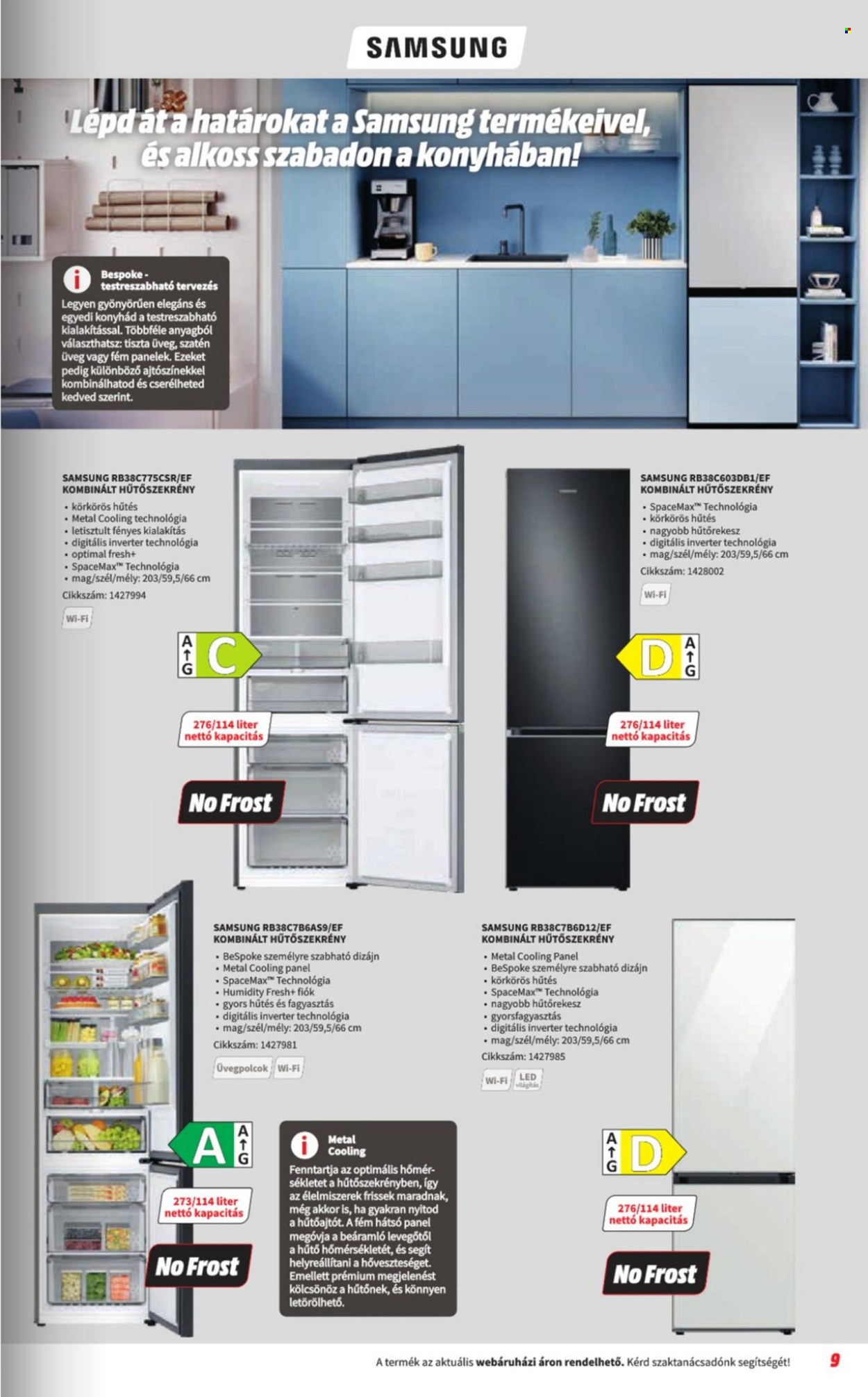 MediaMarkt akciós újságok - 2024.04.03 - 2024.04.30. Oldal 9