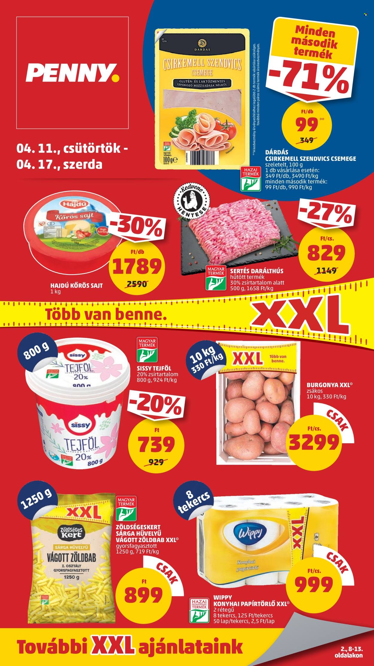 Penny Market akciós újságok - 2024.04.11 - 2024.04.17. Oldal 1