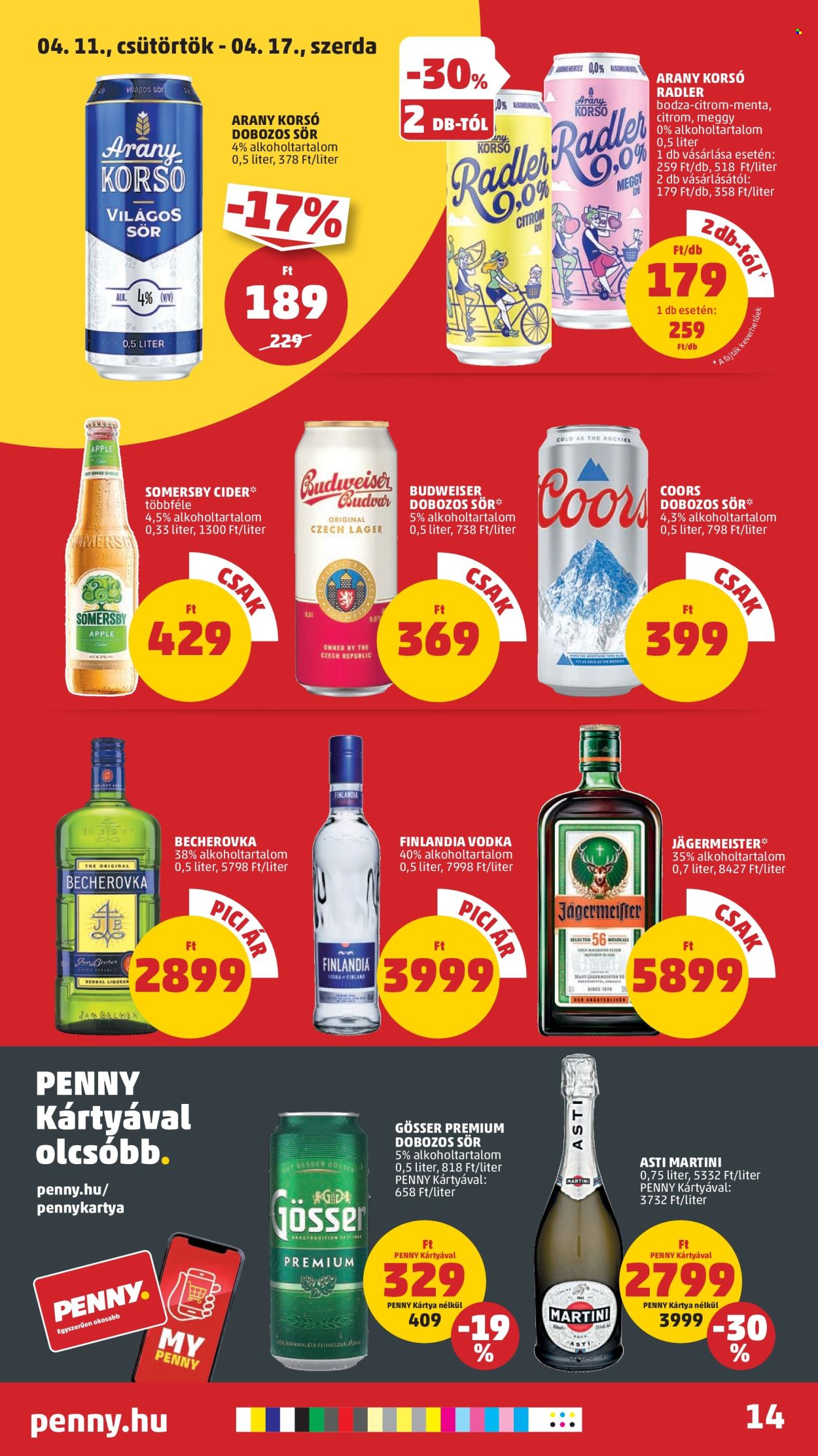 Penny Market akciós újságok - 2024.04.11 - 2024.04.17. Oldal 18