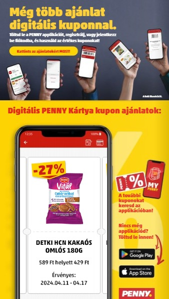 Penny Market akciós újságok - 2024.04.11 - 2024.04.17. Oldal 6