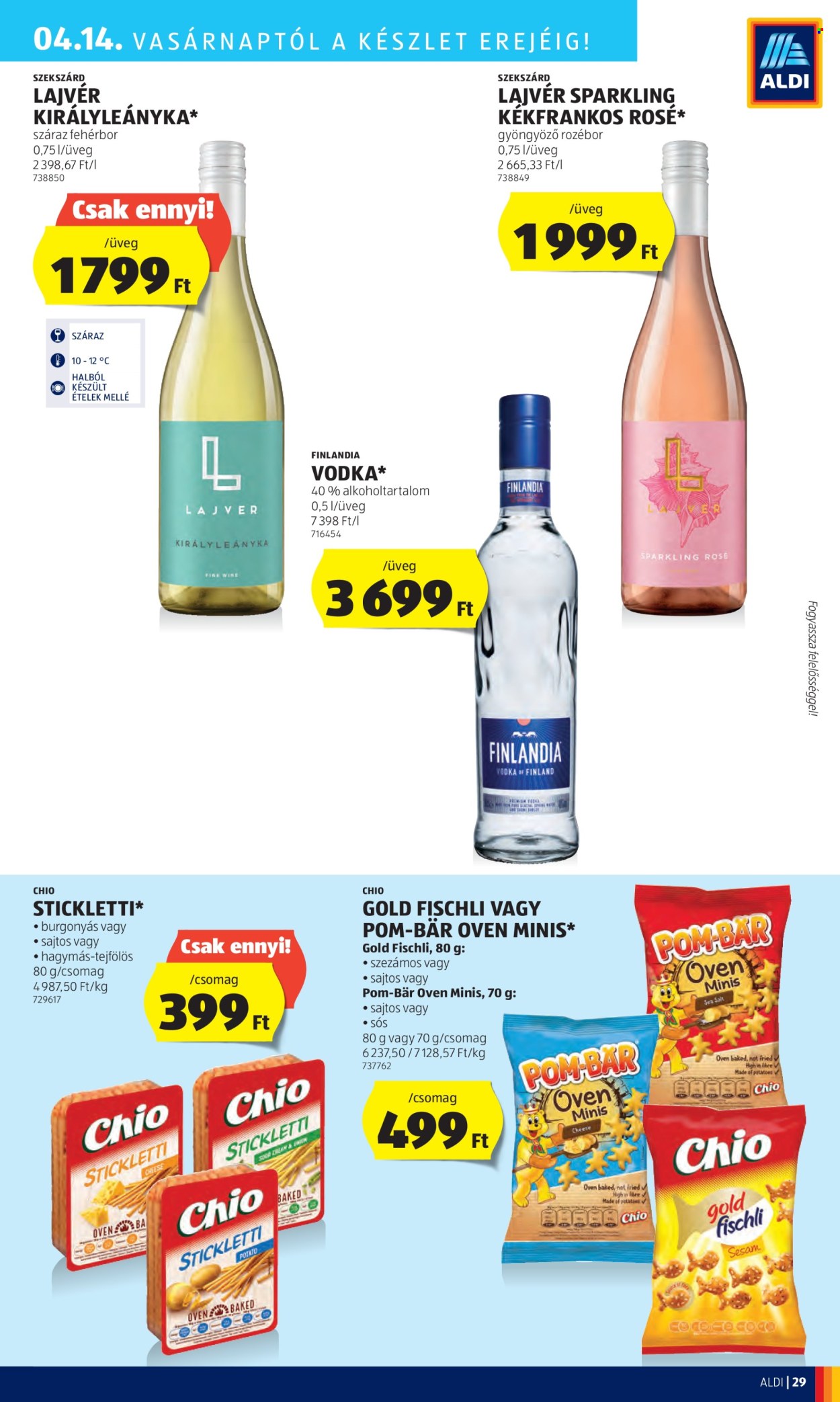 Aldi akciós újságok - 2024.04.11 - 2024.04.17. Oldal 33