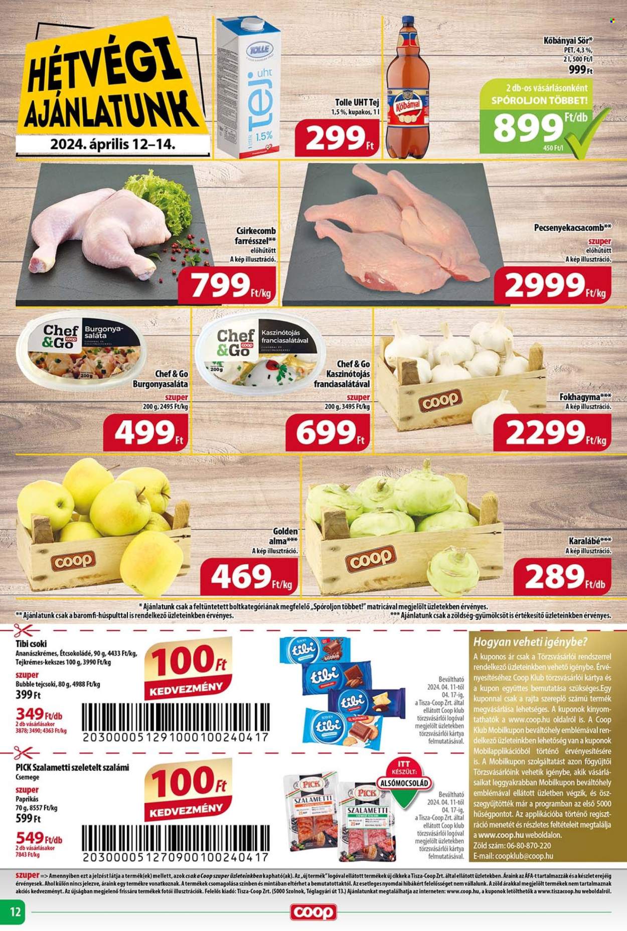 Coop akciós újságok - 2024.04.11 - 2024.04.17. Oldal 12