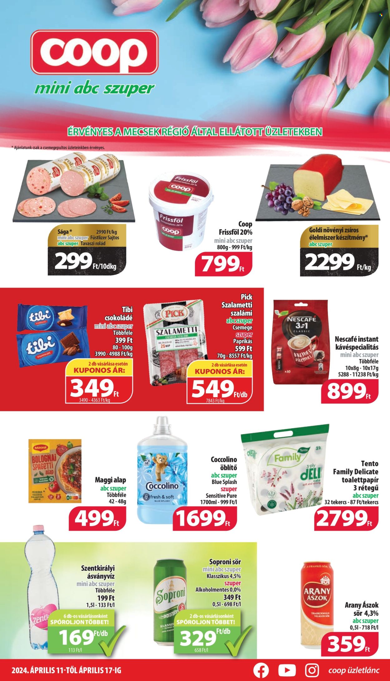 Coop akciós újságok - 2024.04.11 - 2024.04.17. Oldal 1