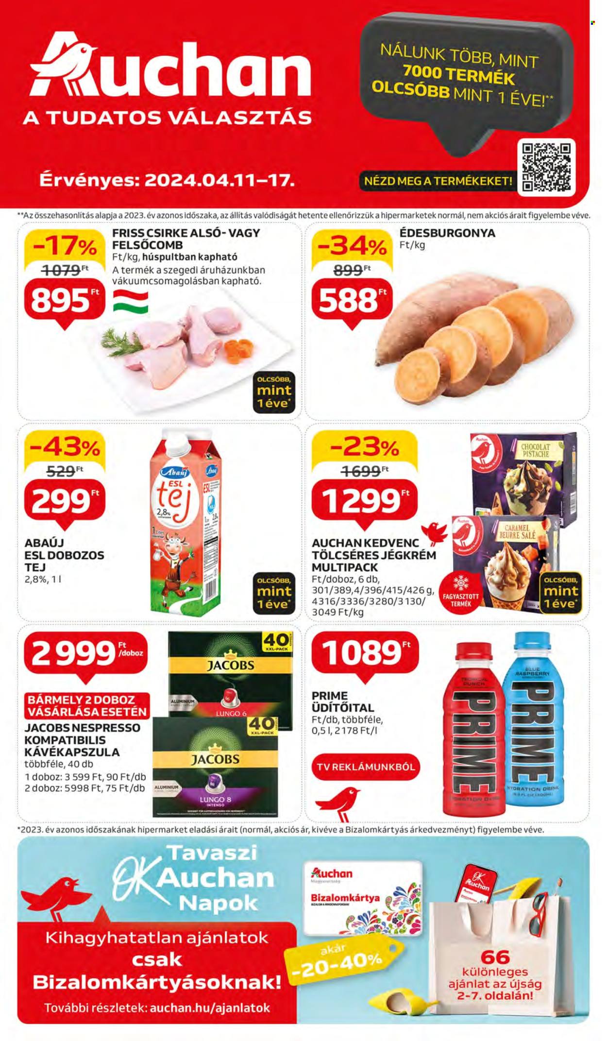 Auchan akciós újságok - 2024.04.11 - 2024.04.17. Oldal 1