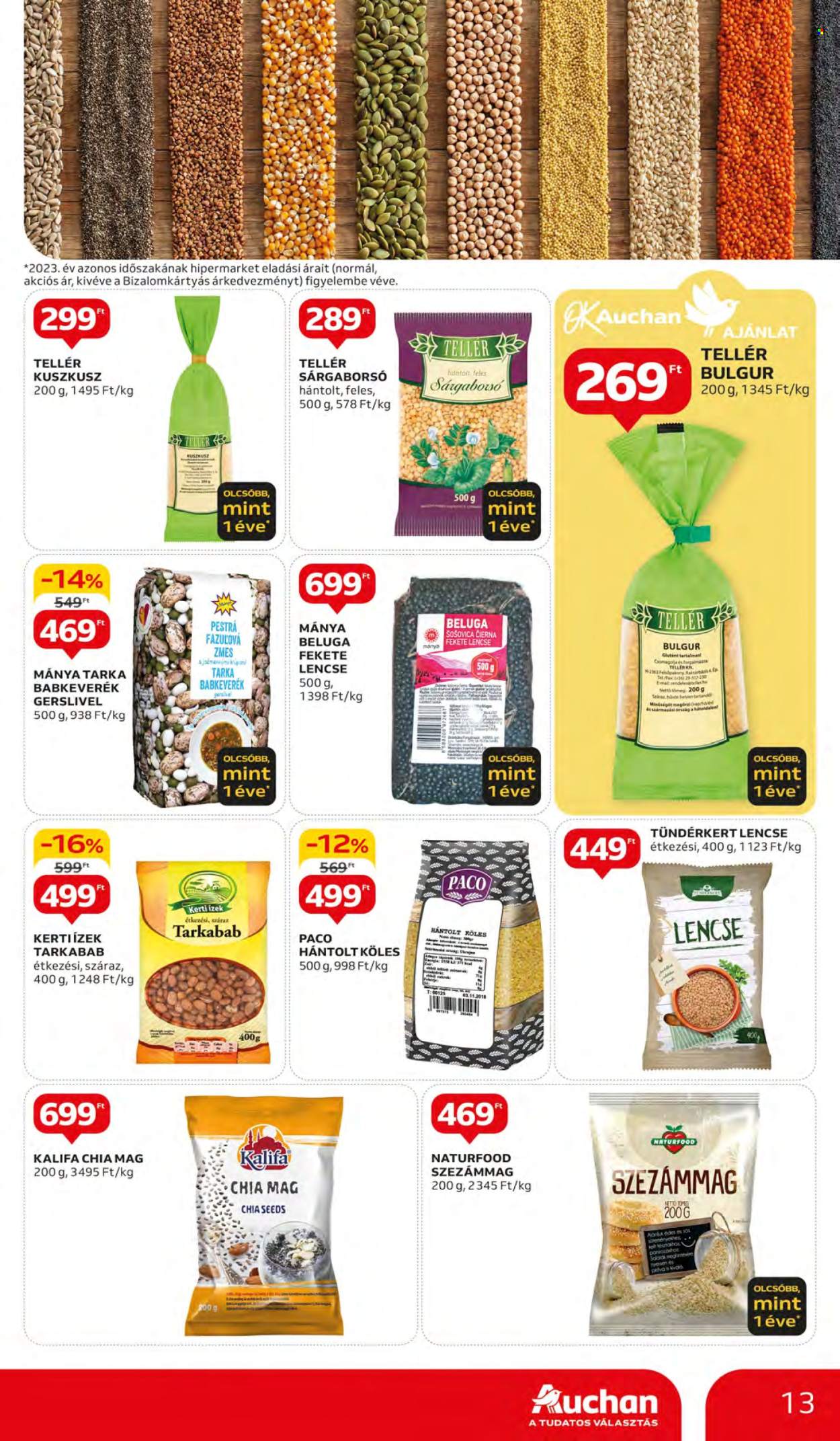 Auchan akciós újságok - 2024.04.11 - 2024.04.17. Oldal 13