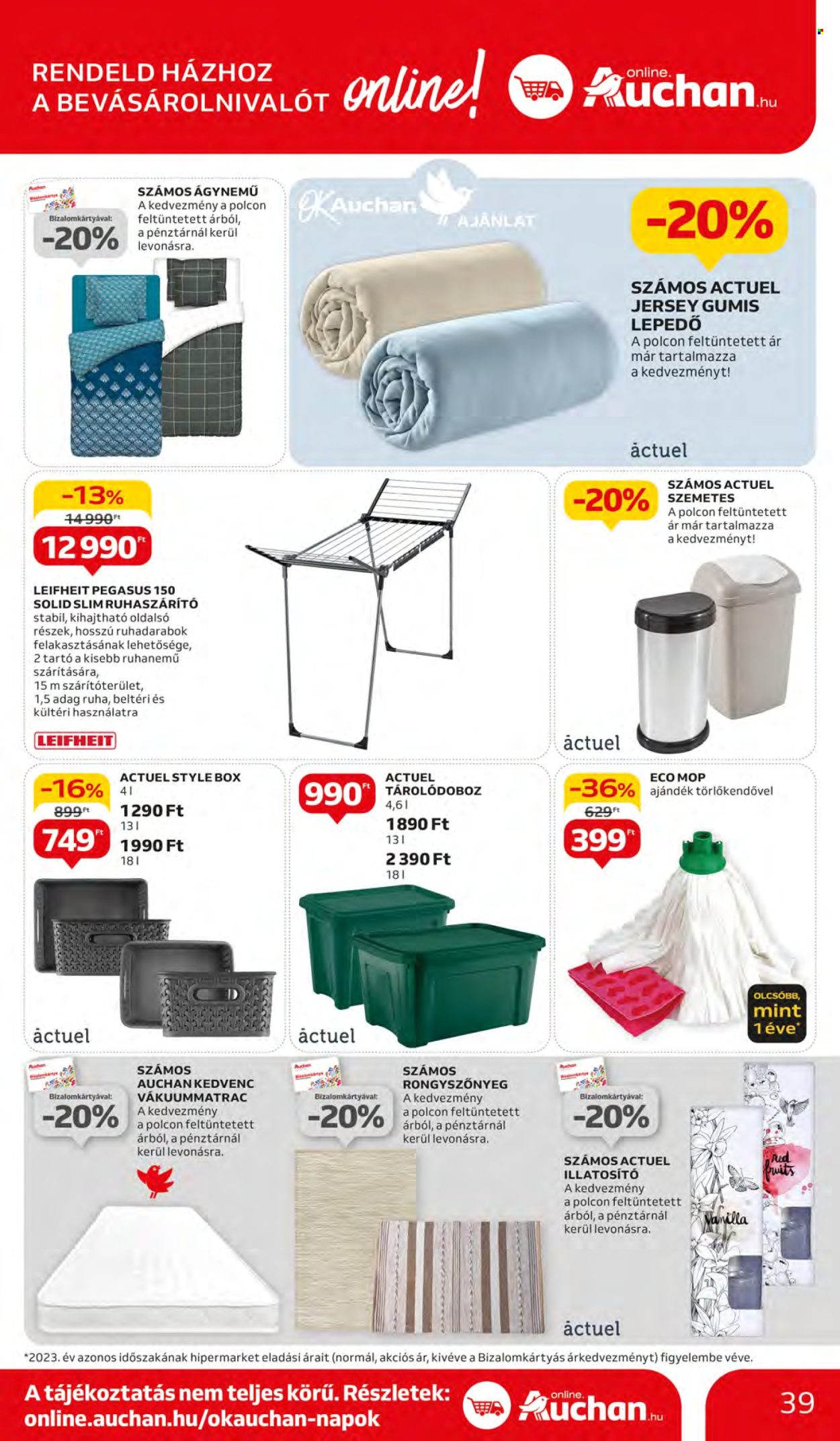 Auchan akciós újságok - 2024.04.11 - 2024.04.17. Oldal 39