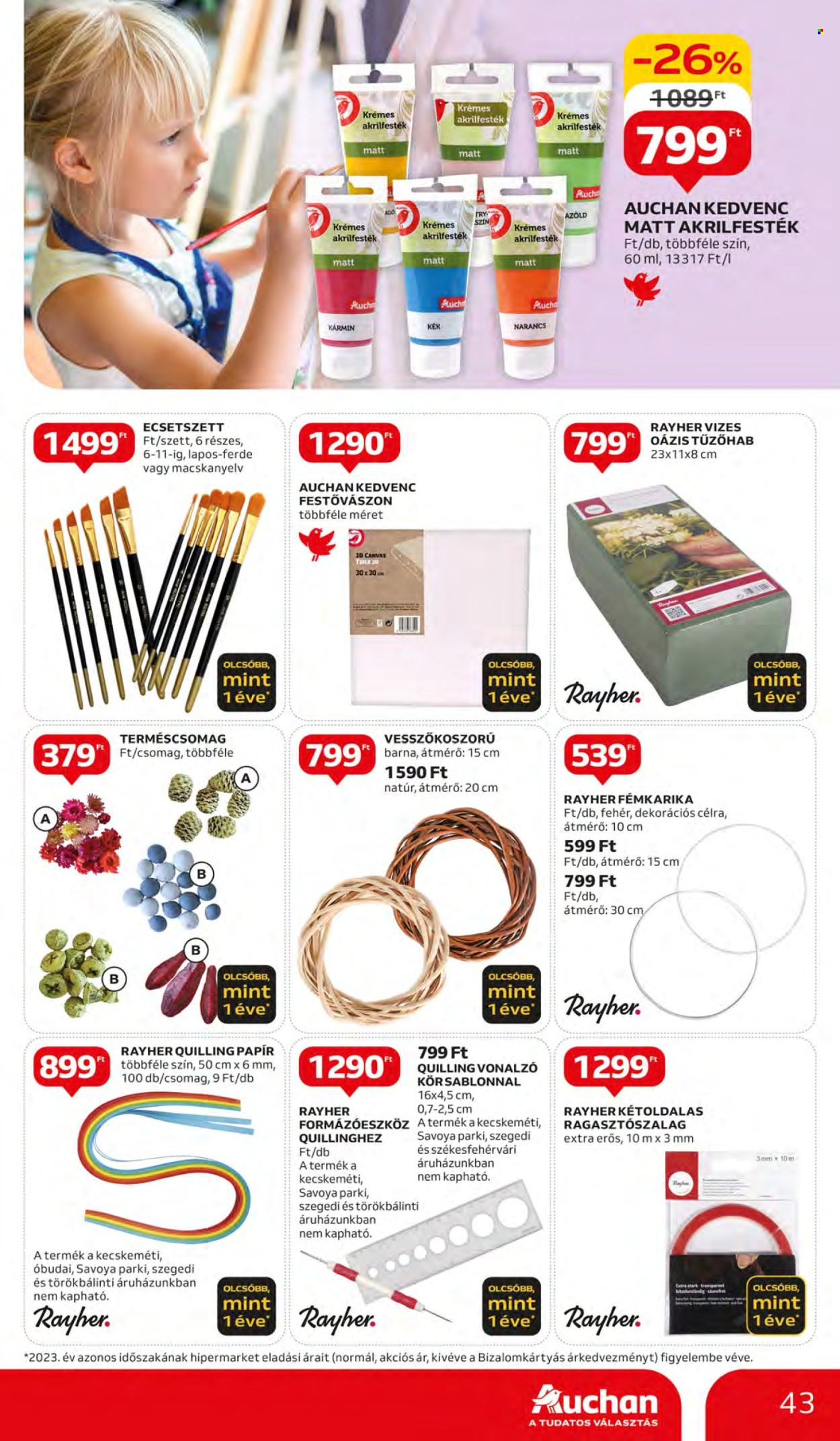 Auchan akciós újságok - 2024.04.11 - 2024.04.17. Oldal 43
