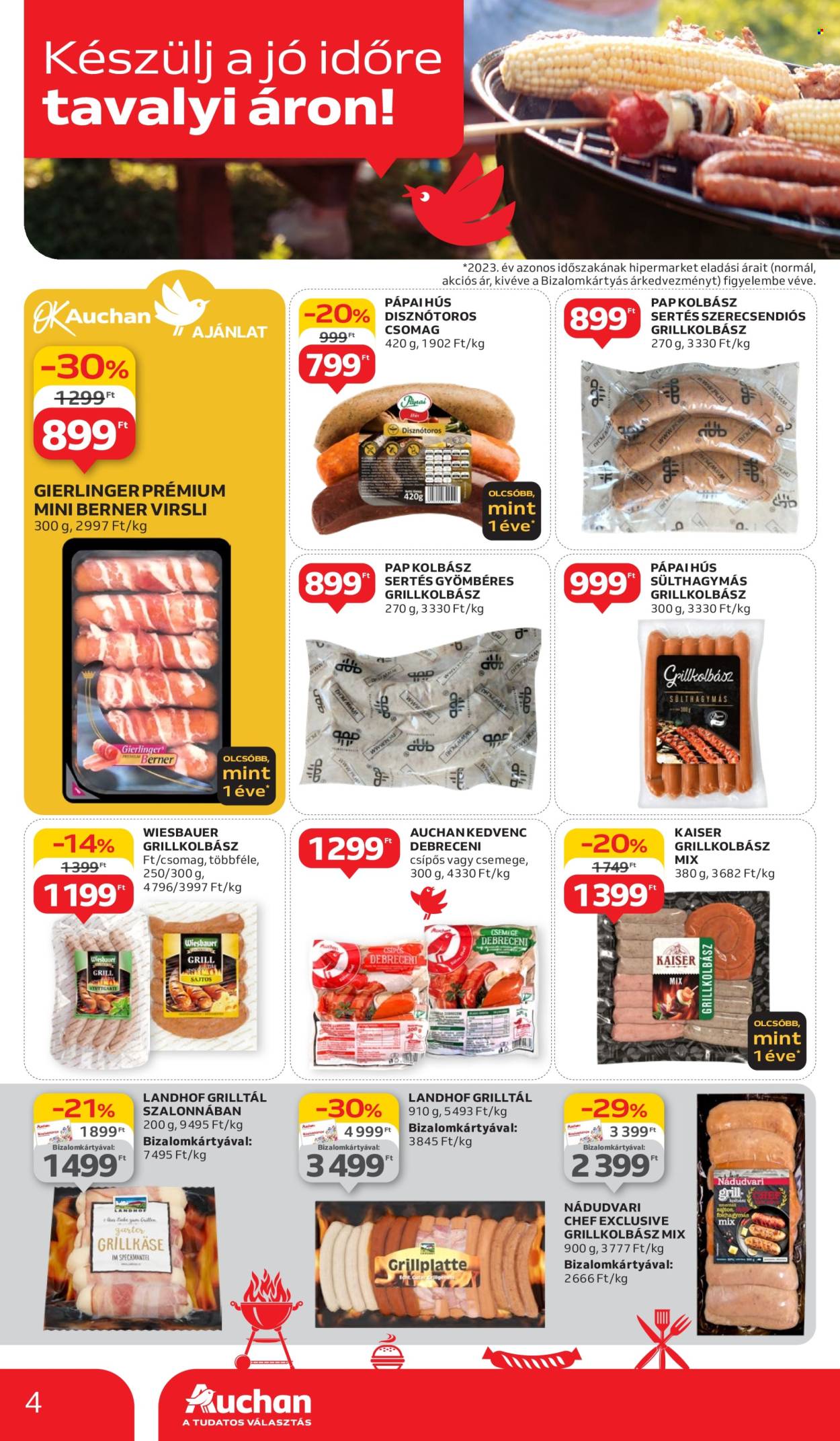 Auchan akciós újságok - 2024.04.11 - 2024.04.17. Oldal 4