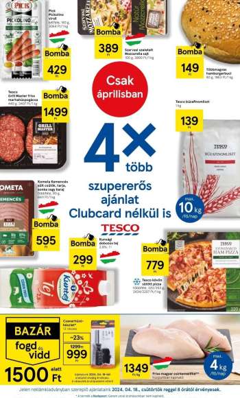 Újság TESCO - 2024.04.18 - 2024.04.24.