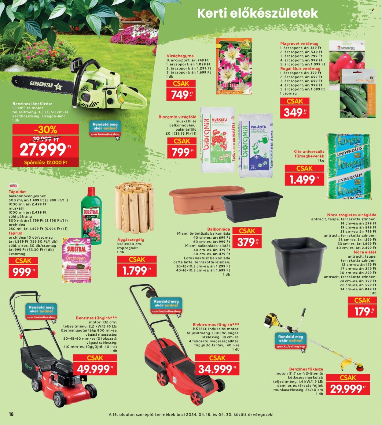 INTERSPAR akciós újságok - 2024.04.18 - 2024.04.24. Oldal 16