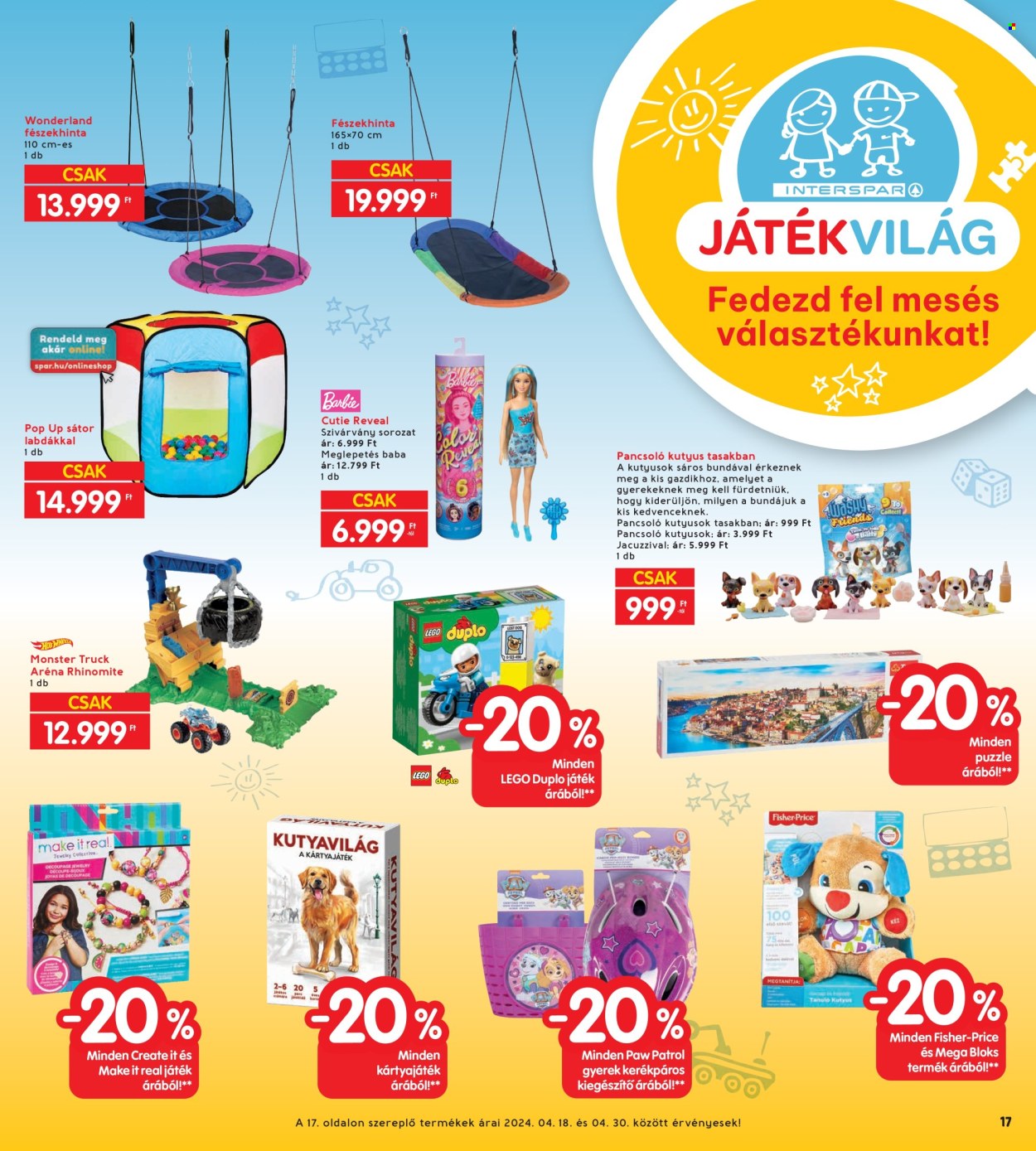 INTERSPAR akciós újságok - 2024.04.18 - 2024.04.24. Oldal 17