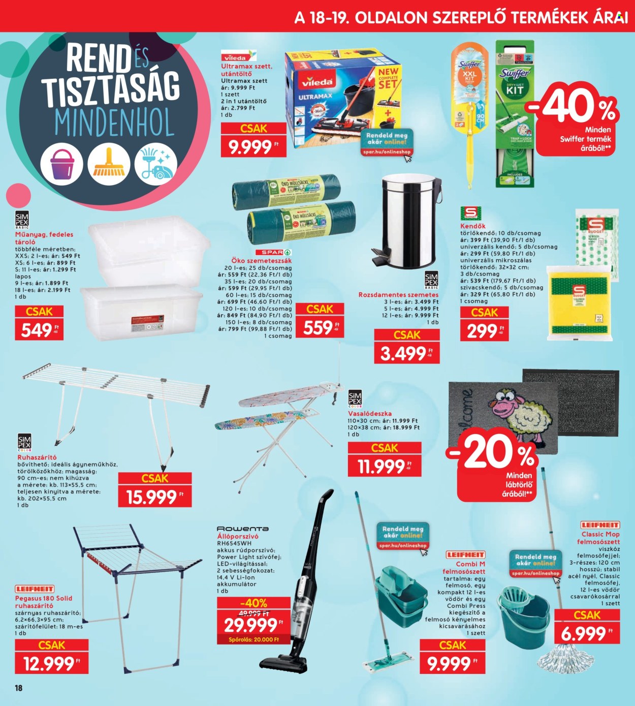 INTERSPAR akciós újságok - 2024.04.18 - 2024.04.24. Oldal 18