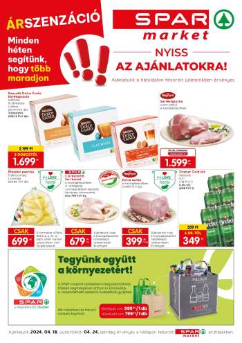 Újság SPAR market - 2024.04.18 - 2024.04.24.