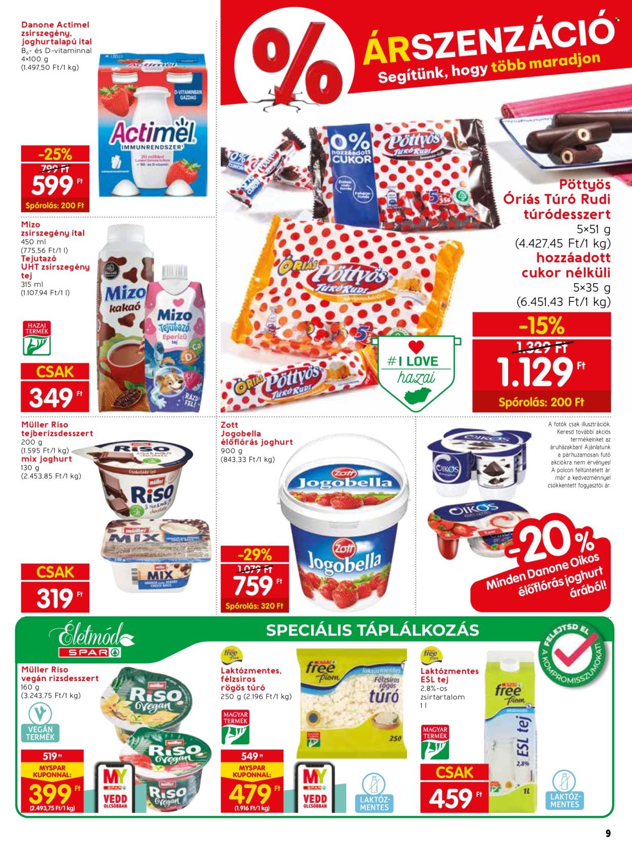 SPAR akciós újságok - 2024.04.18 - 2024.04.24. Oldal 9