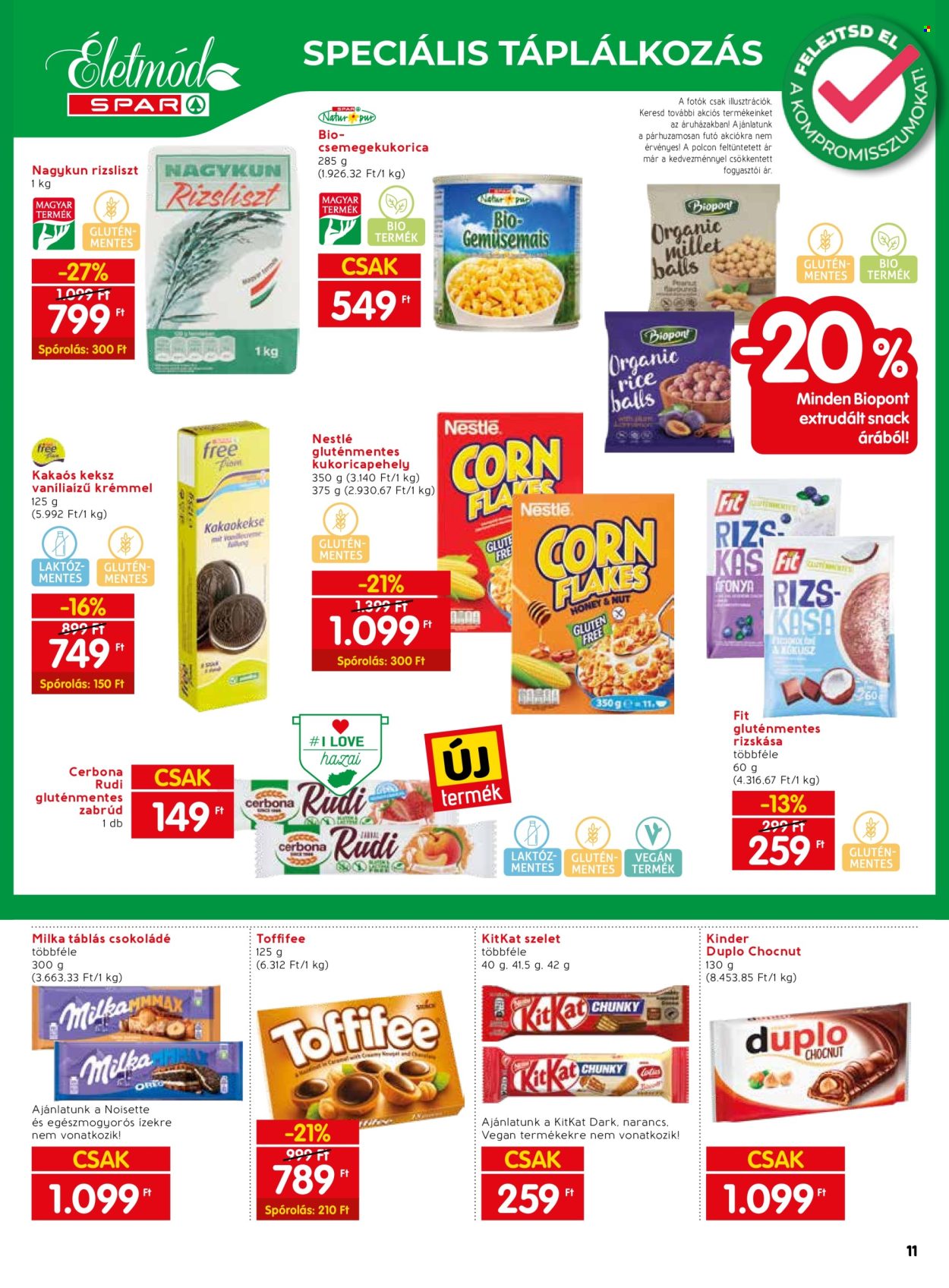 SPAR akciós újságok - 2024.04.18 - 2024.04.24. Oldal 11
