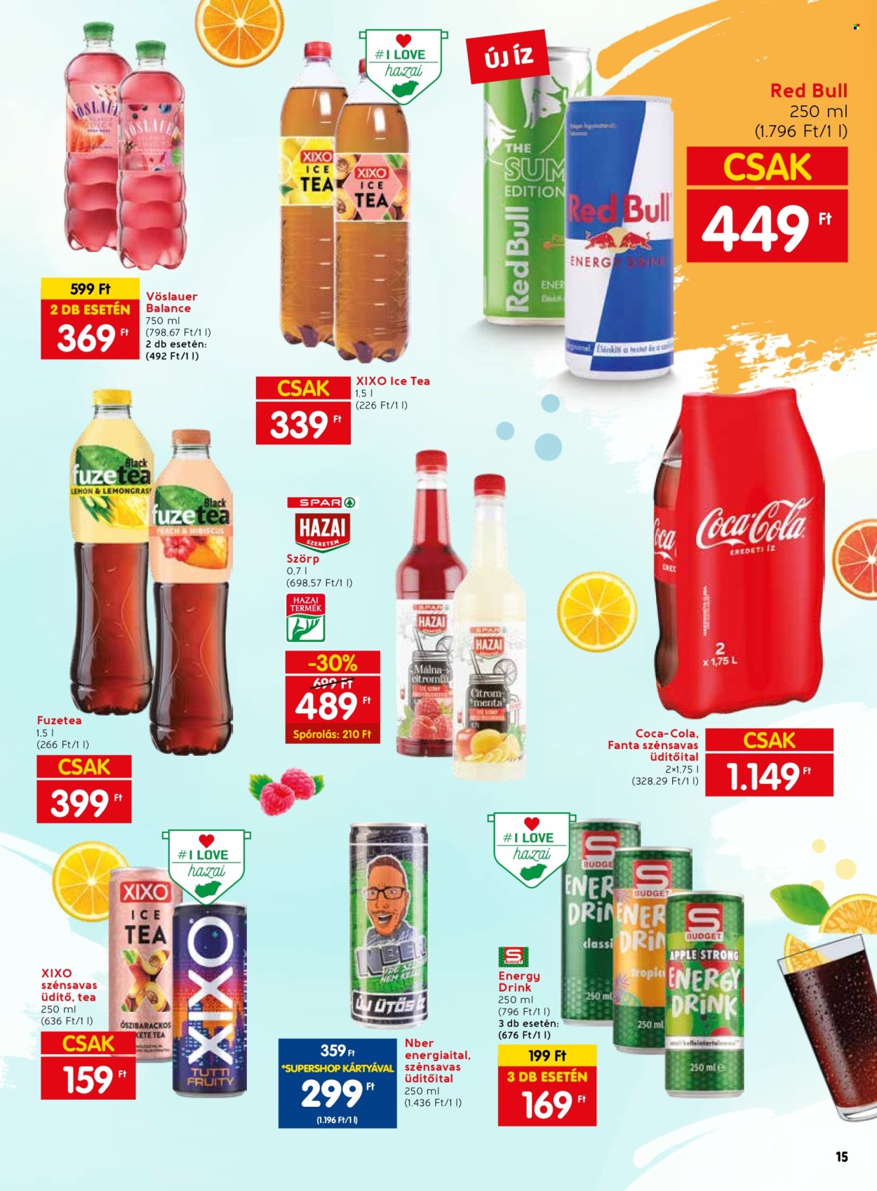 SPAR akciós újságok - 2024.04.18 - 2024.04.24. Oldal 15