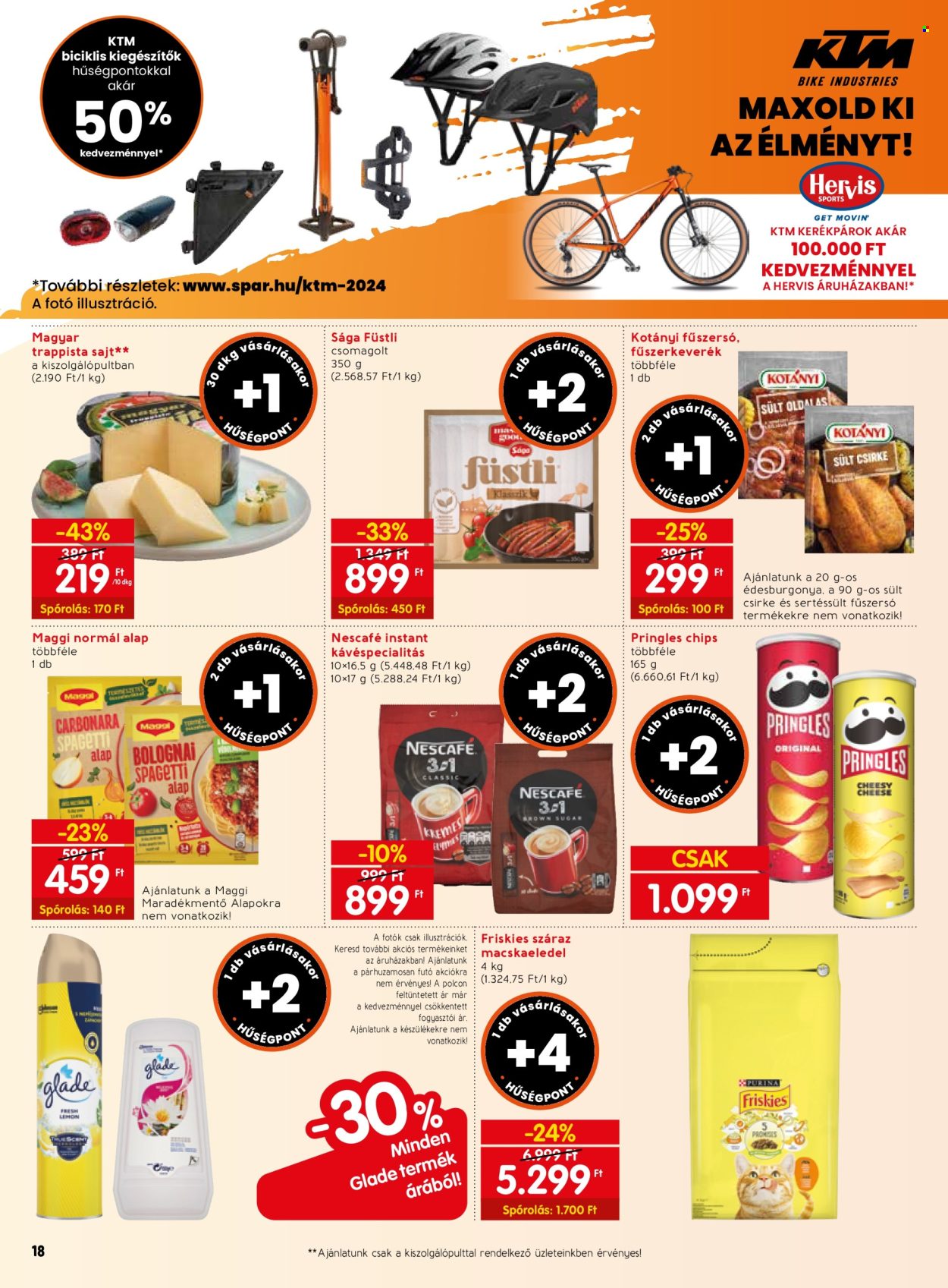 SPAR akciós újságok - 2024.04.18 - 2024.04.24. Oldal 18