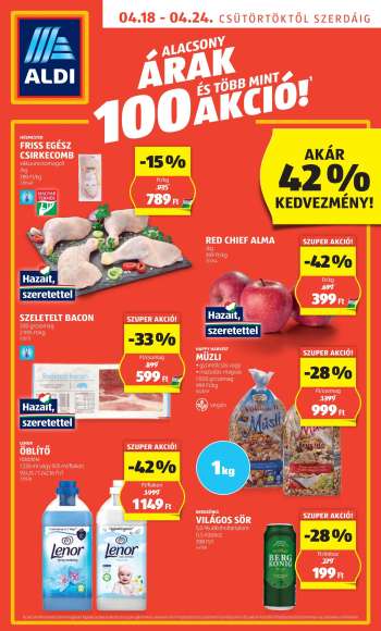 Újság Aldi - 2024.04.18 - 2024.04.24.