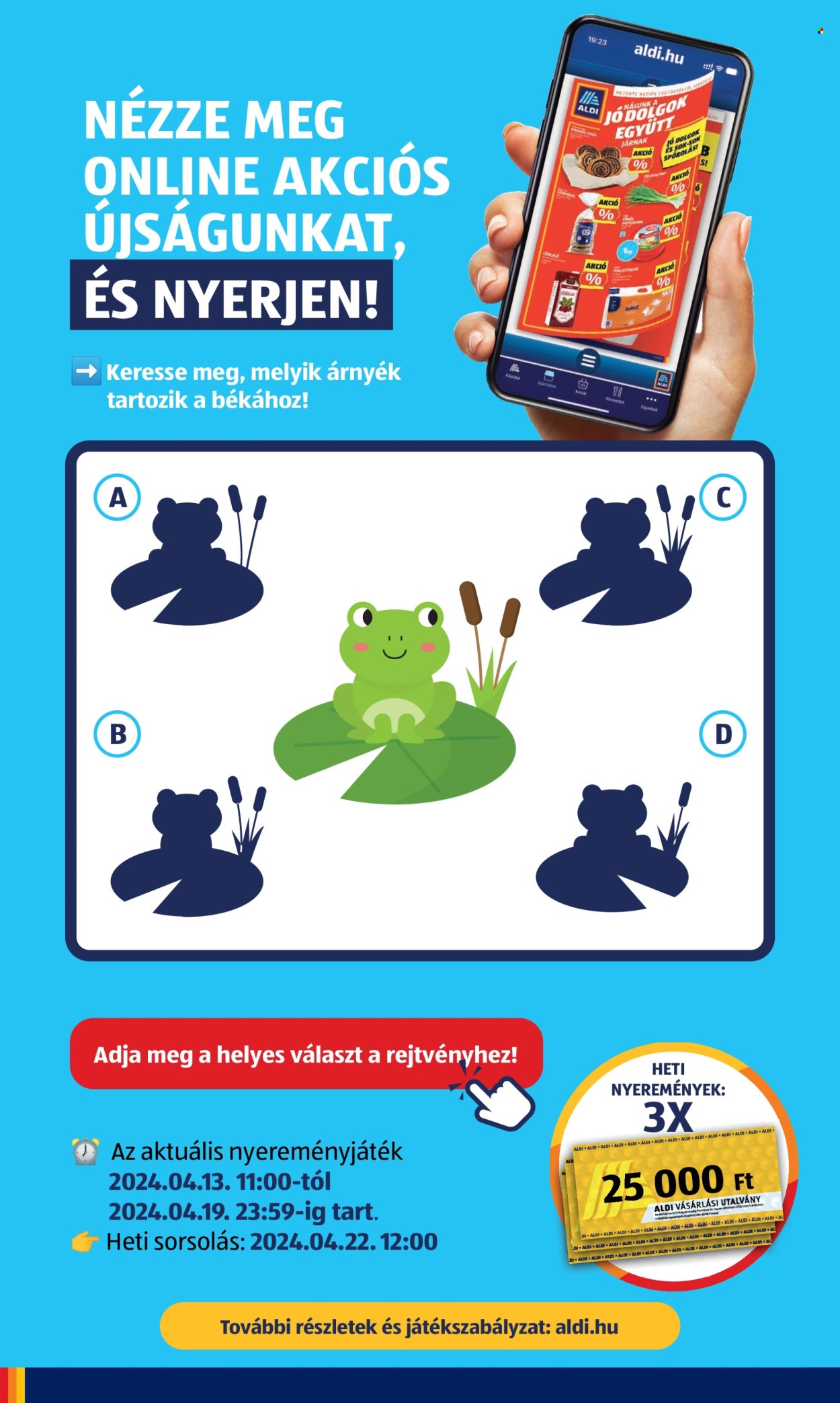 Aldi akciós újságok - 2024.04.18 - 2024.04.24. Oldal 24