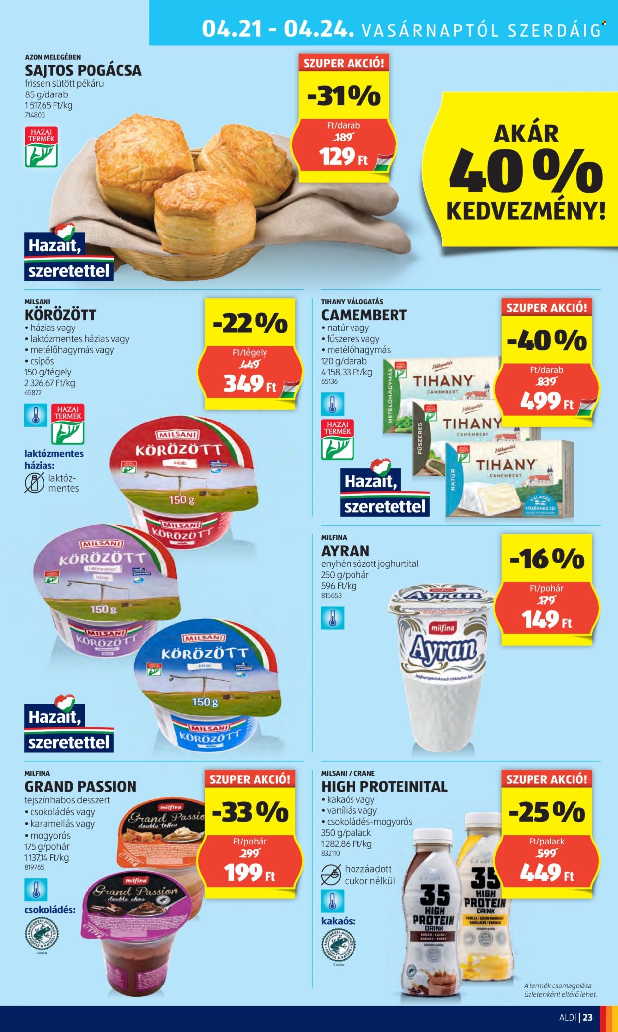 Aldi akciós újságok - 2024.04.18 - 2024.04.24. Oldal 27