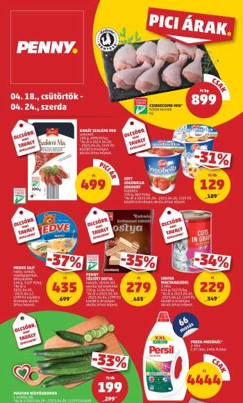 Újság Penny Market - 2024.04.18 - 2024.04.24.