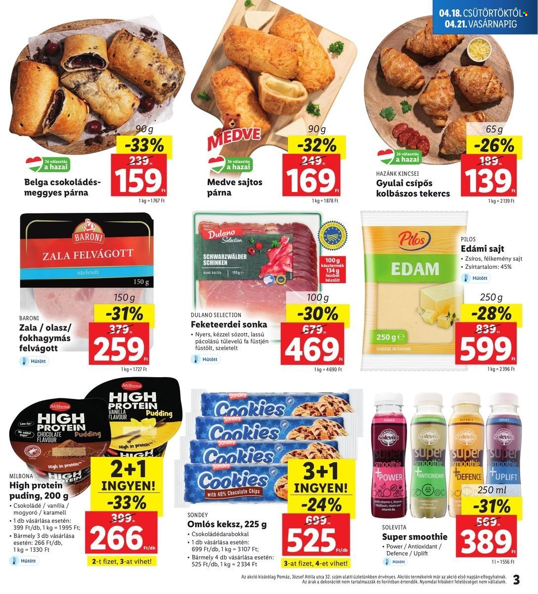 Lidl akciós újságok - 2024.04.18 - 2024.04.21. Oldal 3