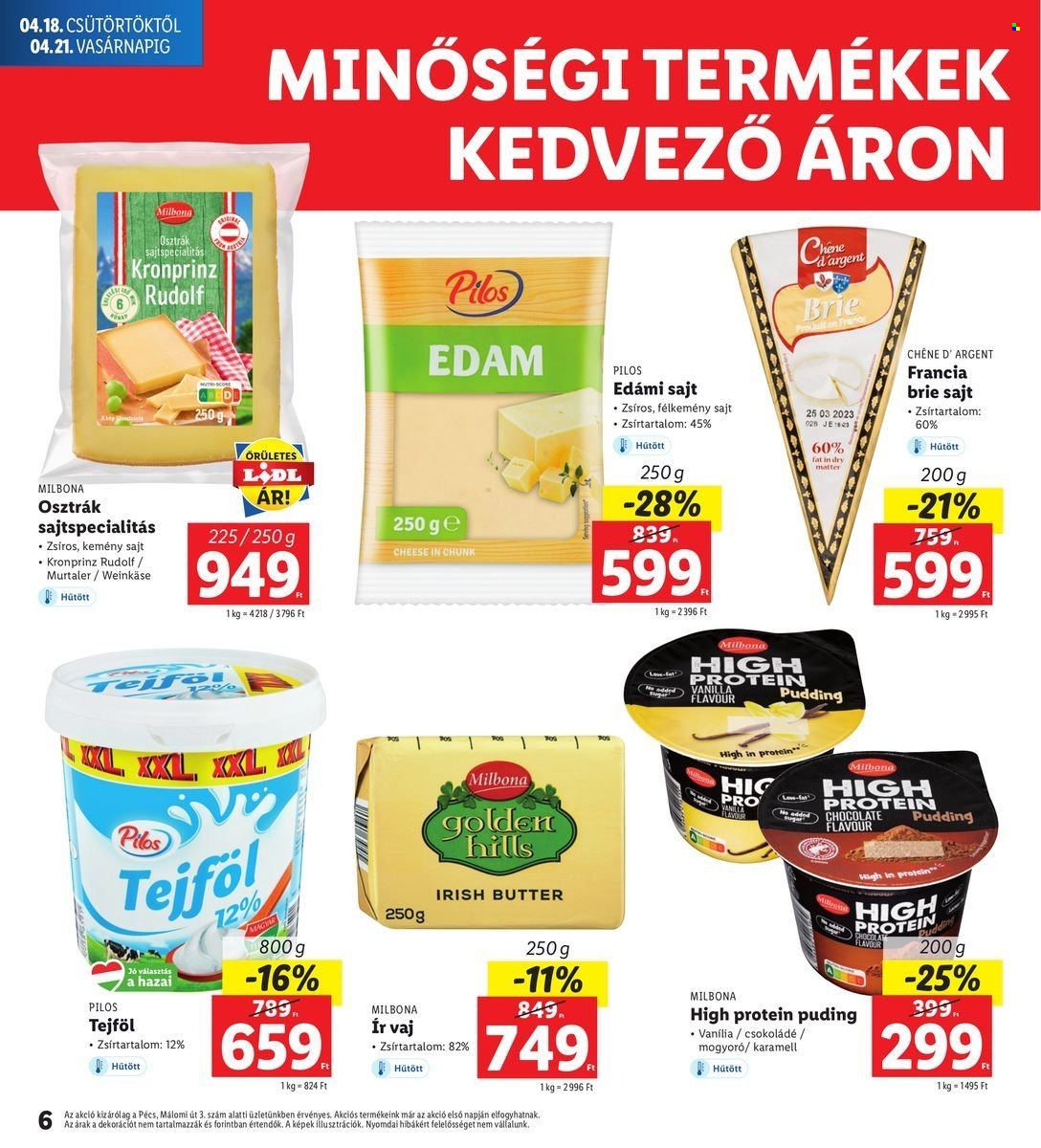 Lidl akciós újságok - 2024.04.18 - 2024.04.21. Oldal 6