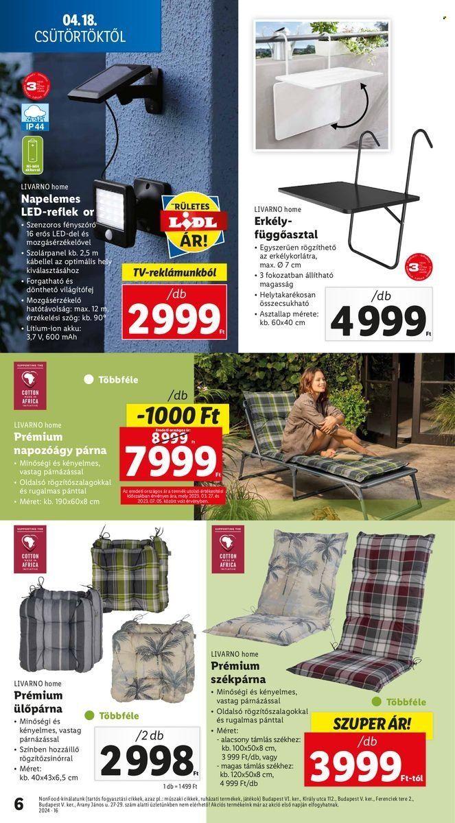 Lidl akciós újságok. Oldal 6