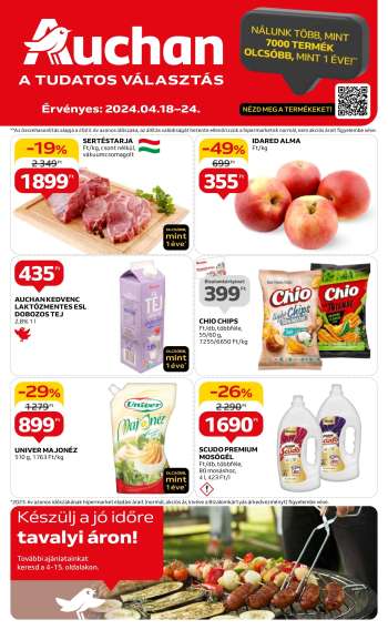 Újság Auchan - 2024.04.18 - 2024.04.24.