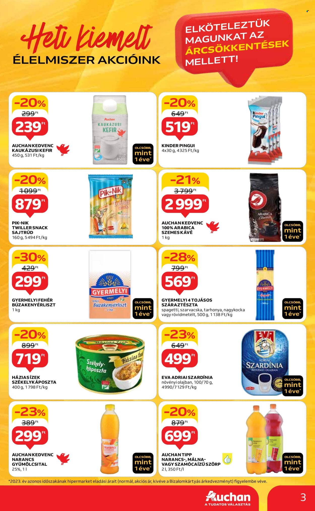 Auchan akciós újságok - 2024.04.18 - 2024.04.24. Oldal 3
