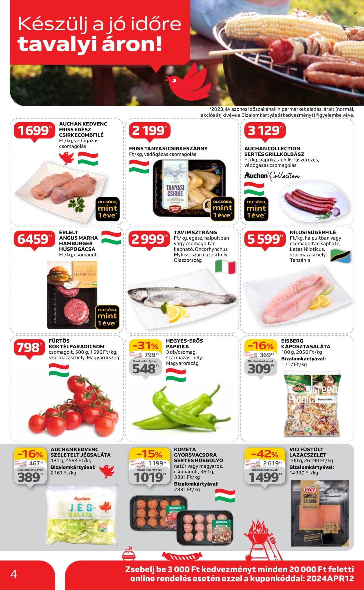 Auchan akciós újságok - 2024.04.18 - 2024.04.24. Oldal 4
