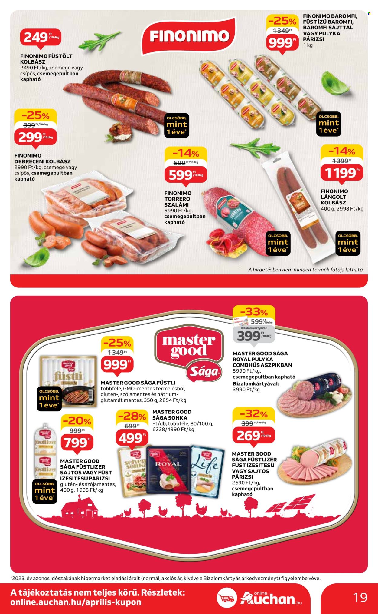 Auchan akciós újságok - 2024.04.18 - 2024.04.24. Oldal 19