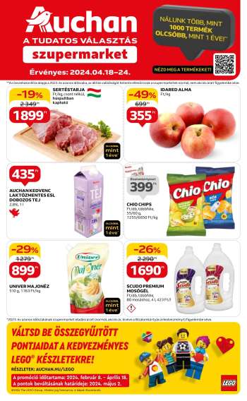 Újság Auchan - 2024.04.18 - 2024.04.24.