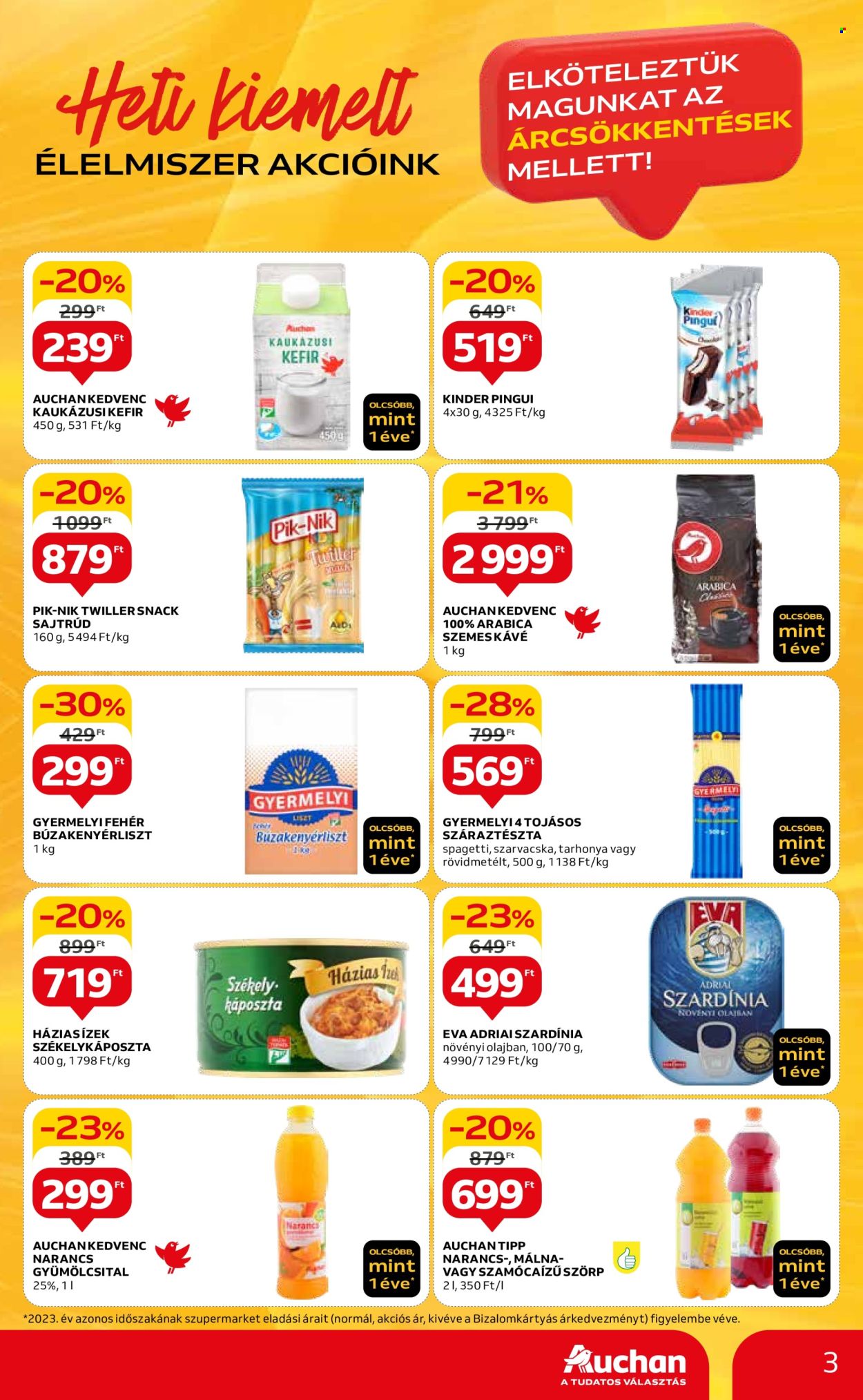 Auchan akciós újságok - 2024.04.18 - 2024.04.24. Oldal 3