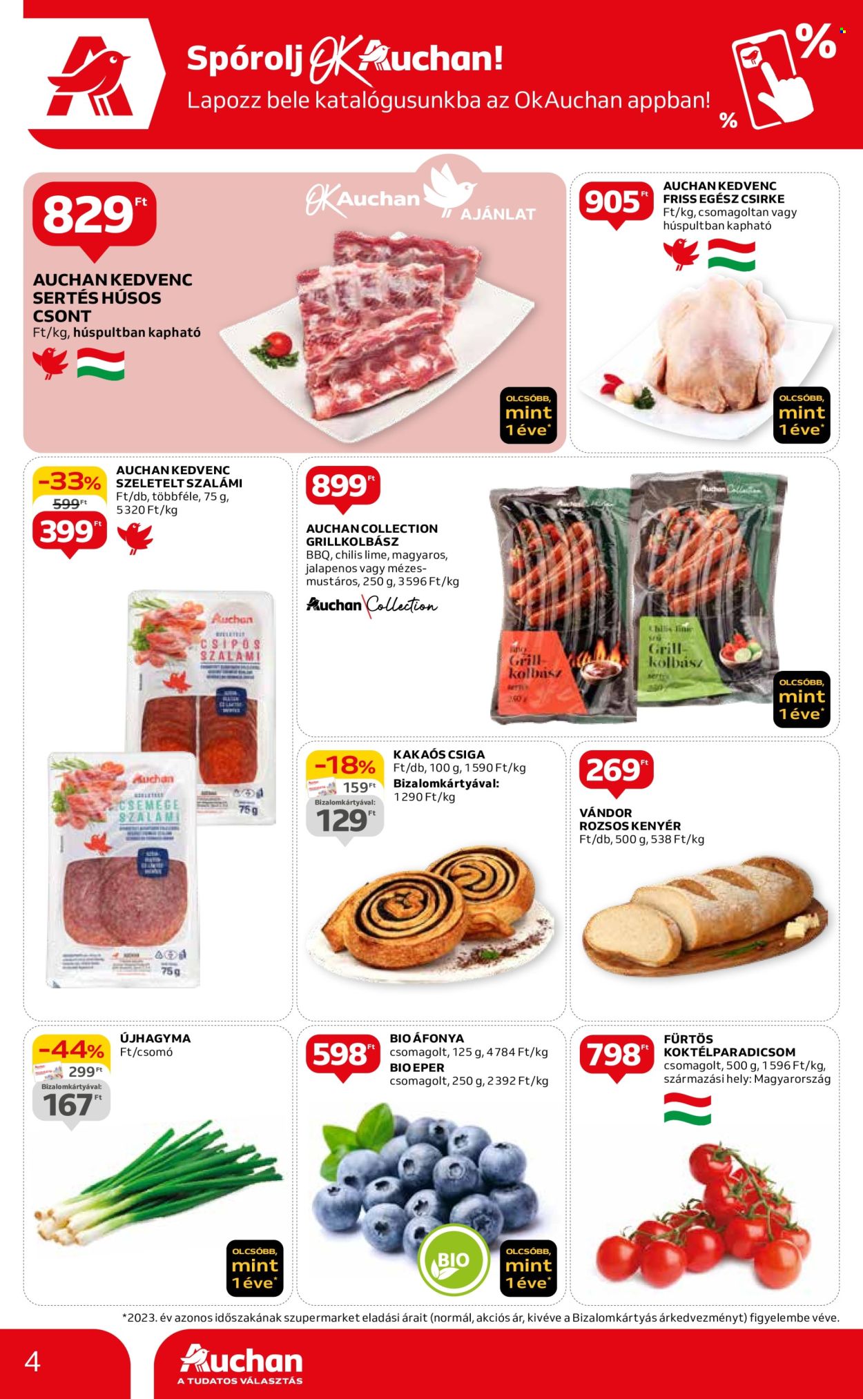 Auchan akciós újságok - 2024.04.18 - 2024.04.24. Oldal 4