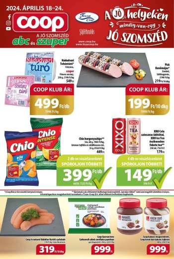 Újság Coop - 2024.04.18 - 2024.04.24.
