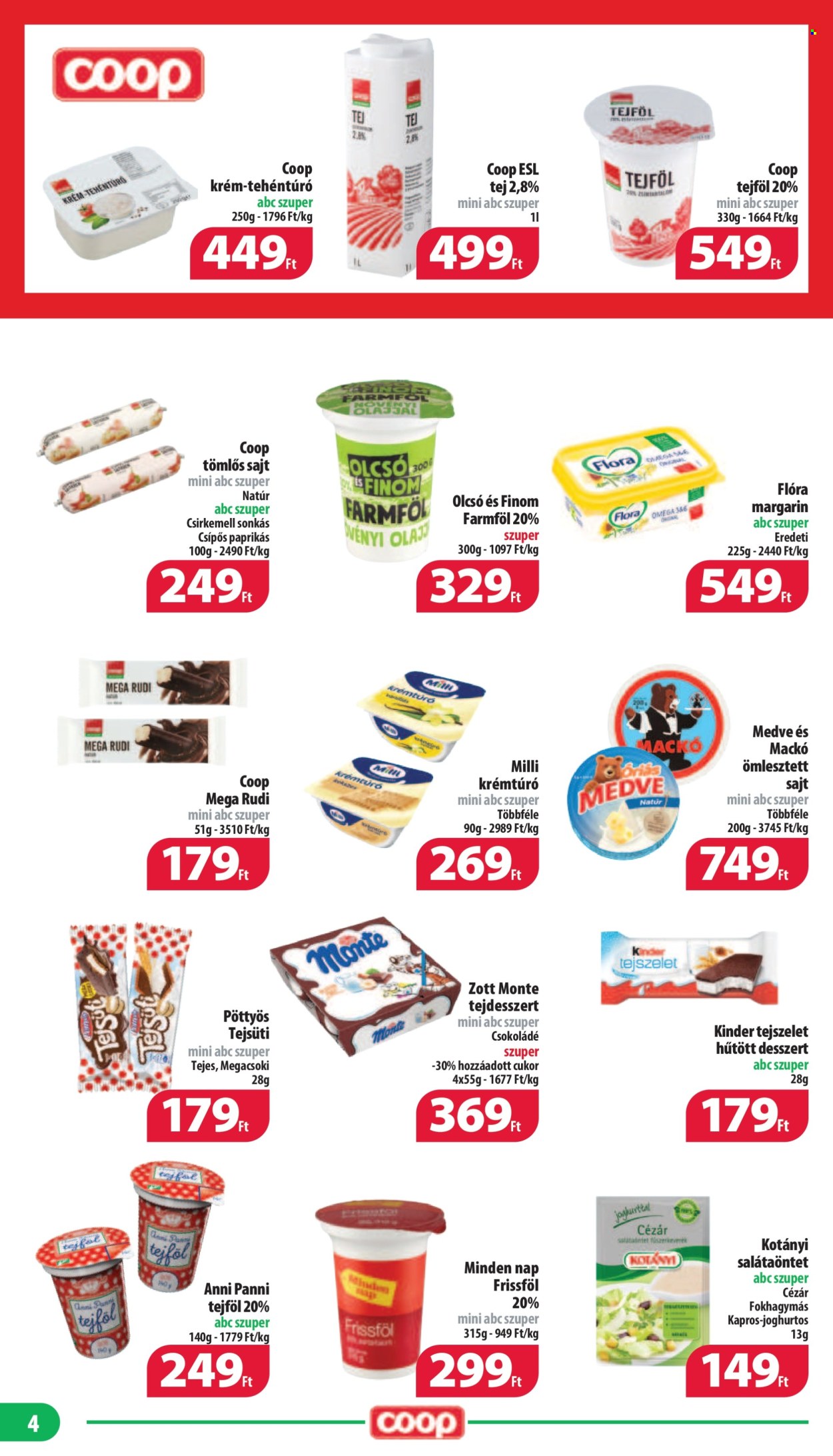 Coop akciós újságok - 2024.04.18 - 2024.05.01. Oldal 4