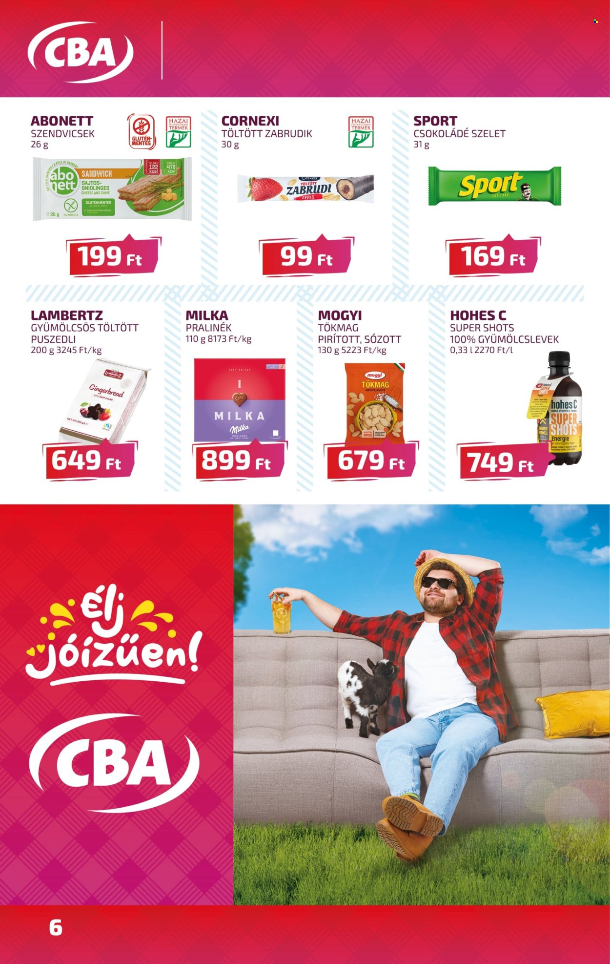 CBA akciós újságok - 2024.04.18 - 2024.04.24. Oldal 6