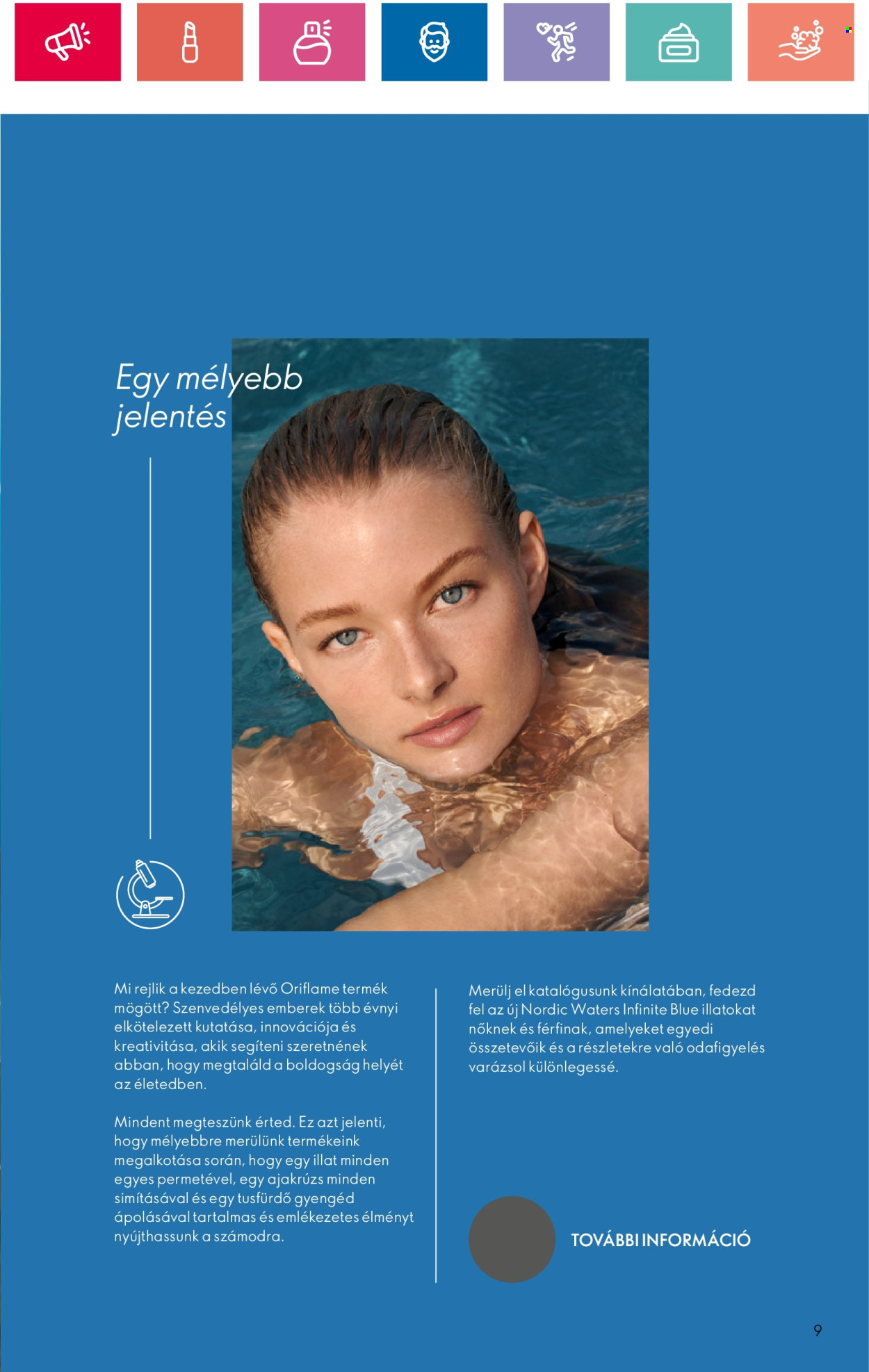 Oriflame akciós újságok - 2024.04.16 - 2024.05.06. Oldal 9