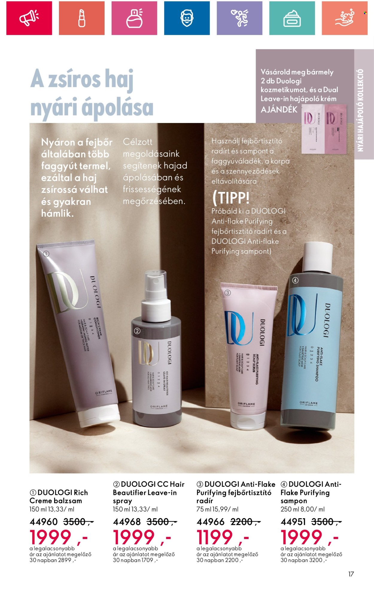 Oriflame akciós újságok - 2024.04.16 - 2024.05.06. Oldal 17