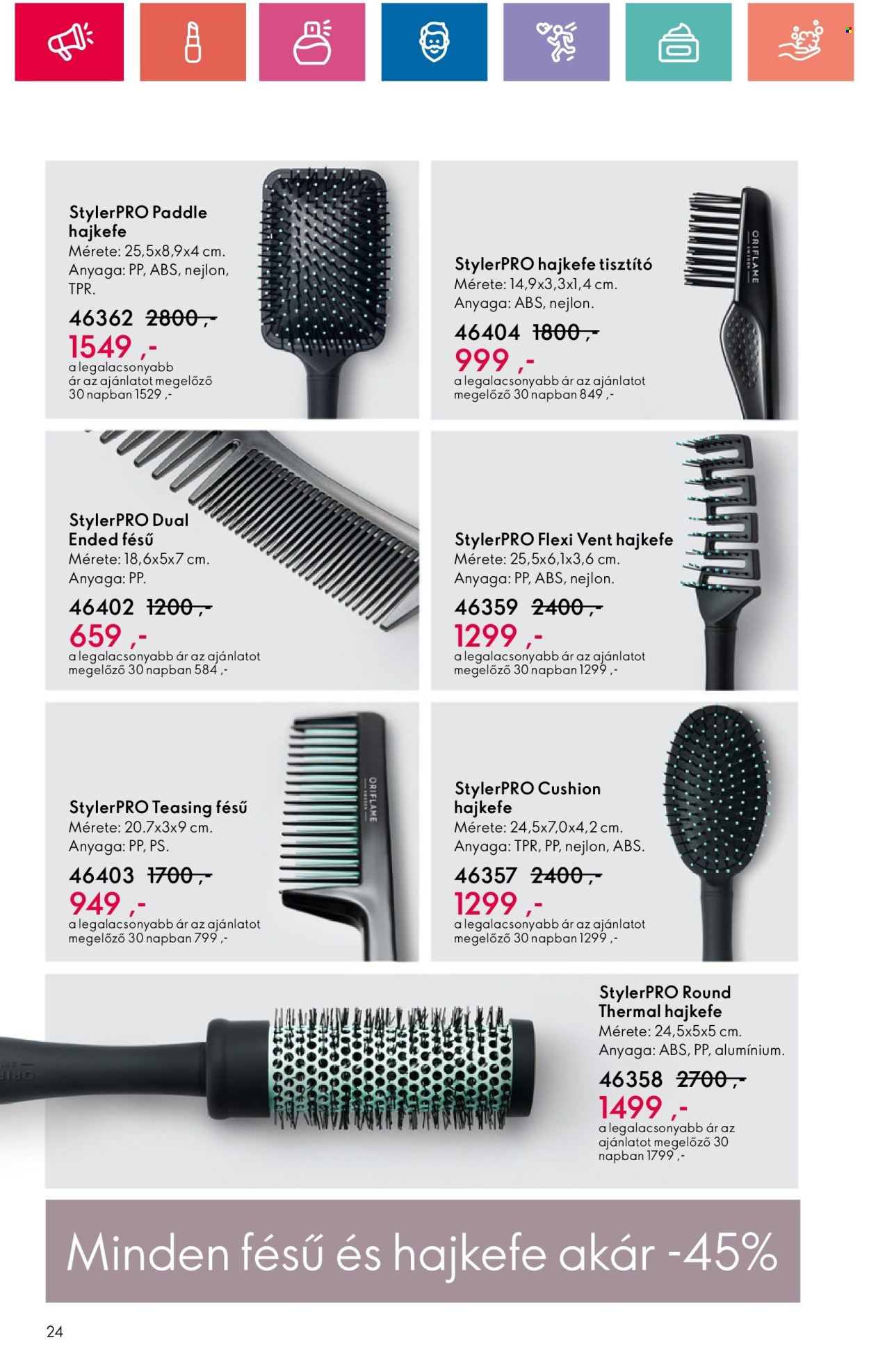 Oriflame akciós újságok - 2024.04.16 - 2024.05.06. Oldal 24