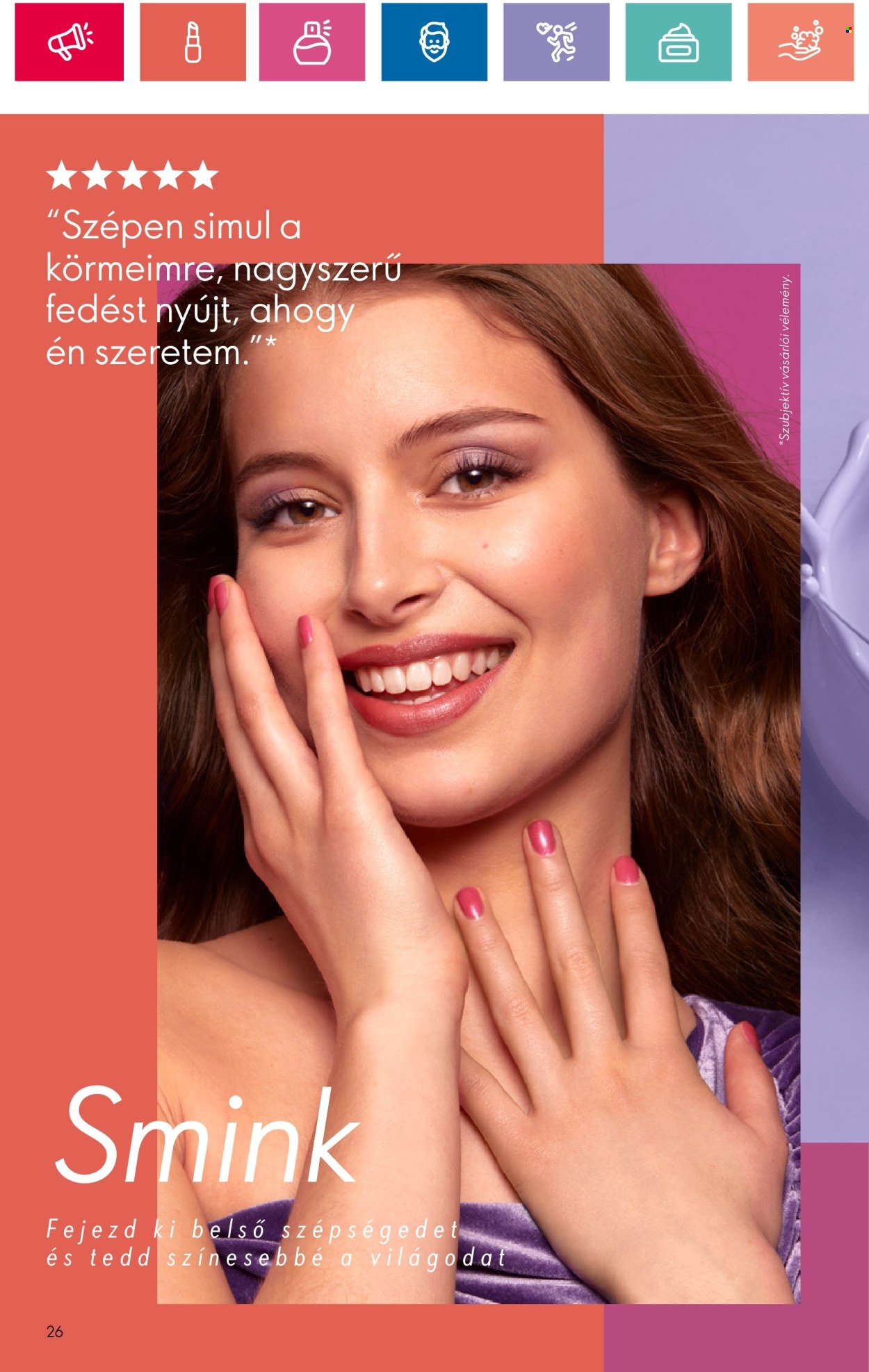Oriflame akciós újságok - 2024.04.16 - 2024.05.06. Oldal 26
