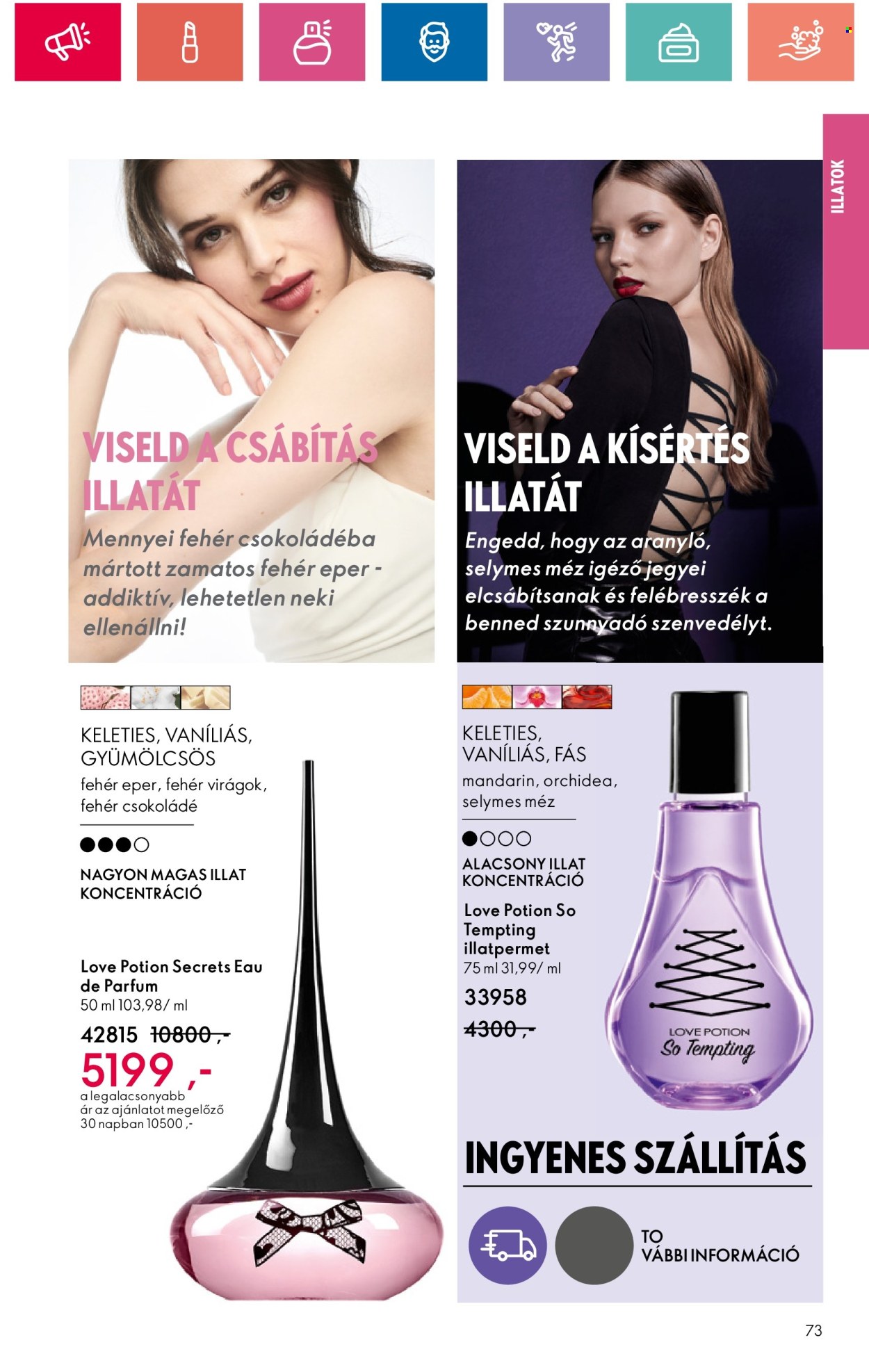 Oriflame akciós újságok - 2024.04.16 - 2024.05.06. Oldal 73