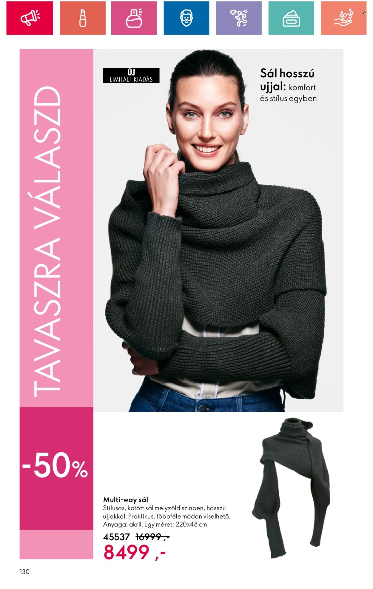Oriflame akciós újságok - 2024.04.16 - 2024.05.06. Oldal 130