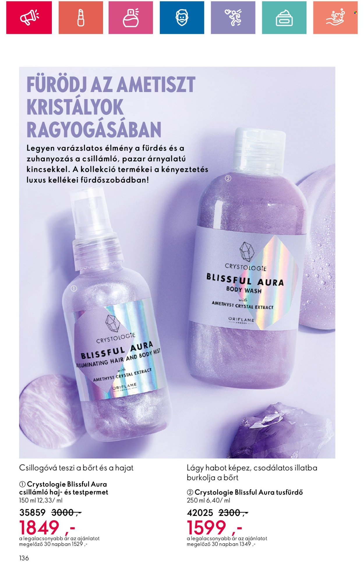 Oriflame akciós újságok - 2024.04.16 - 2024.05.06. Oldal 136