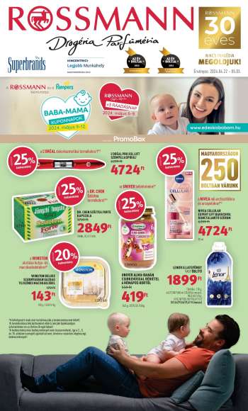 Újság Rossmann - 2024.04.22 - 2024.05.03.