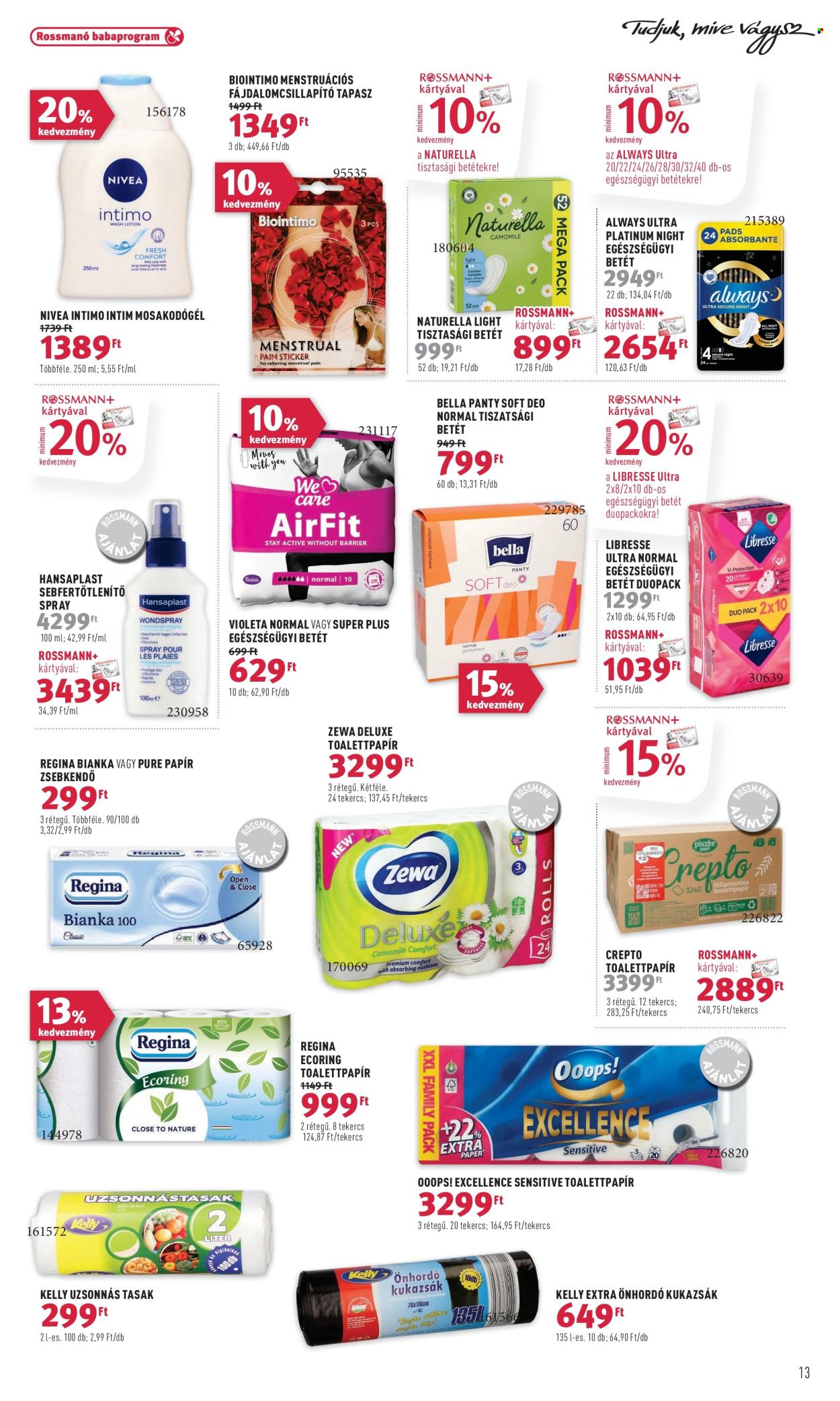 Rossmann akciós újságok - 2024.04.22 - 2024.05.03. Oldal 13